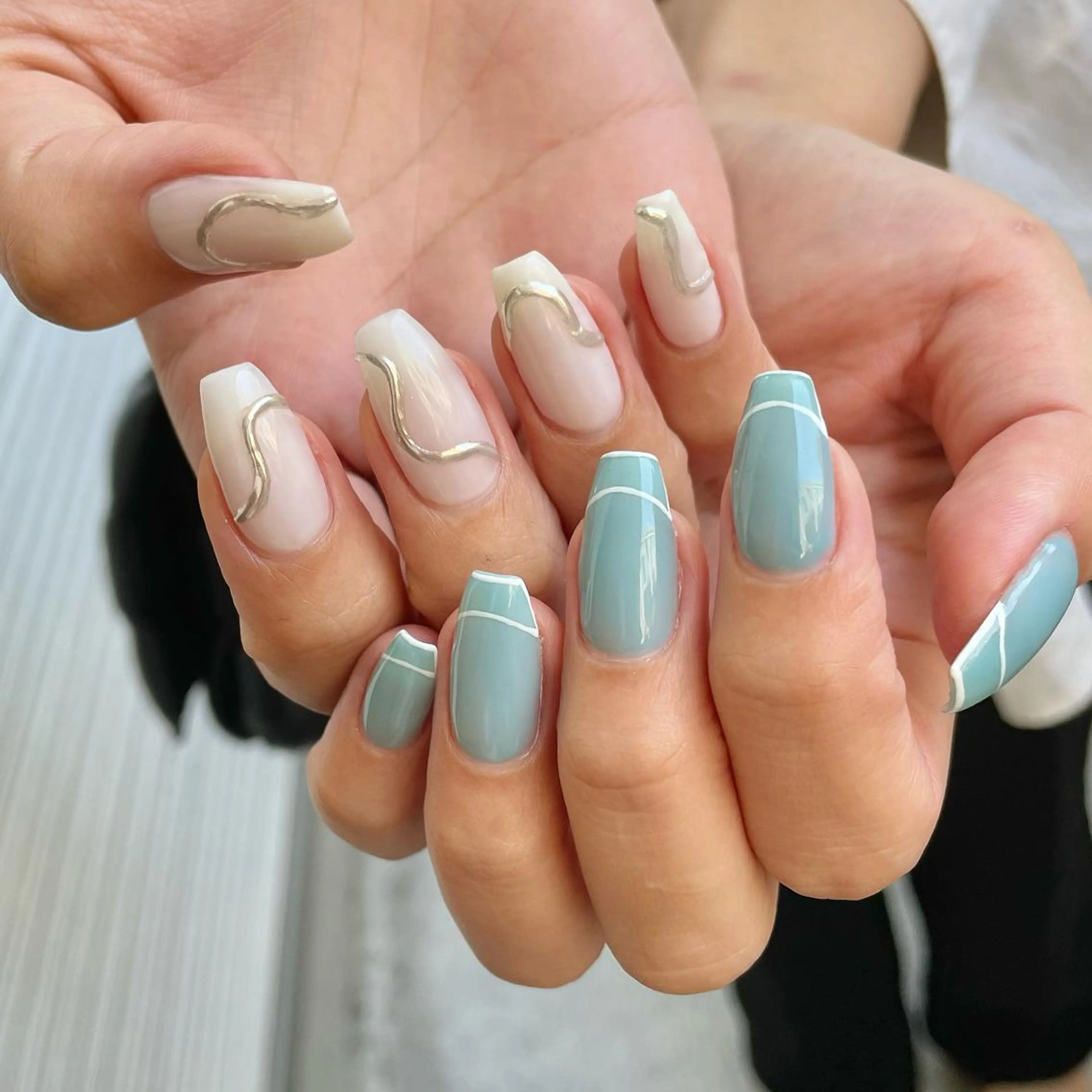 ネイル ハンドネイル Radia bykaonailsのネイルデザイン