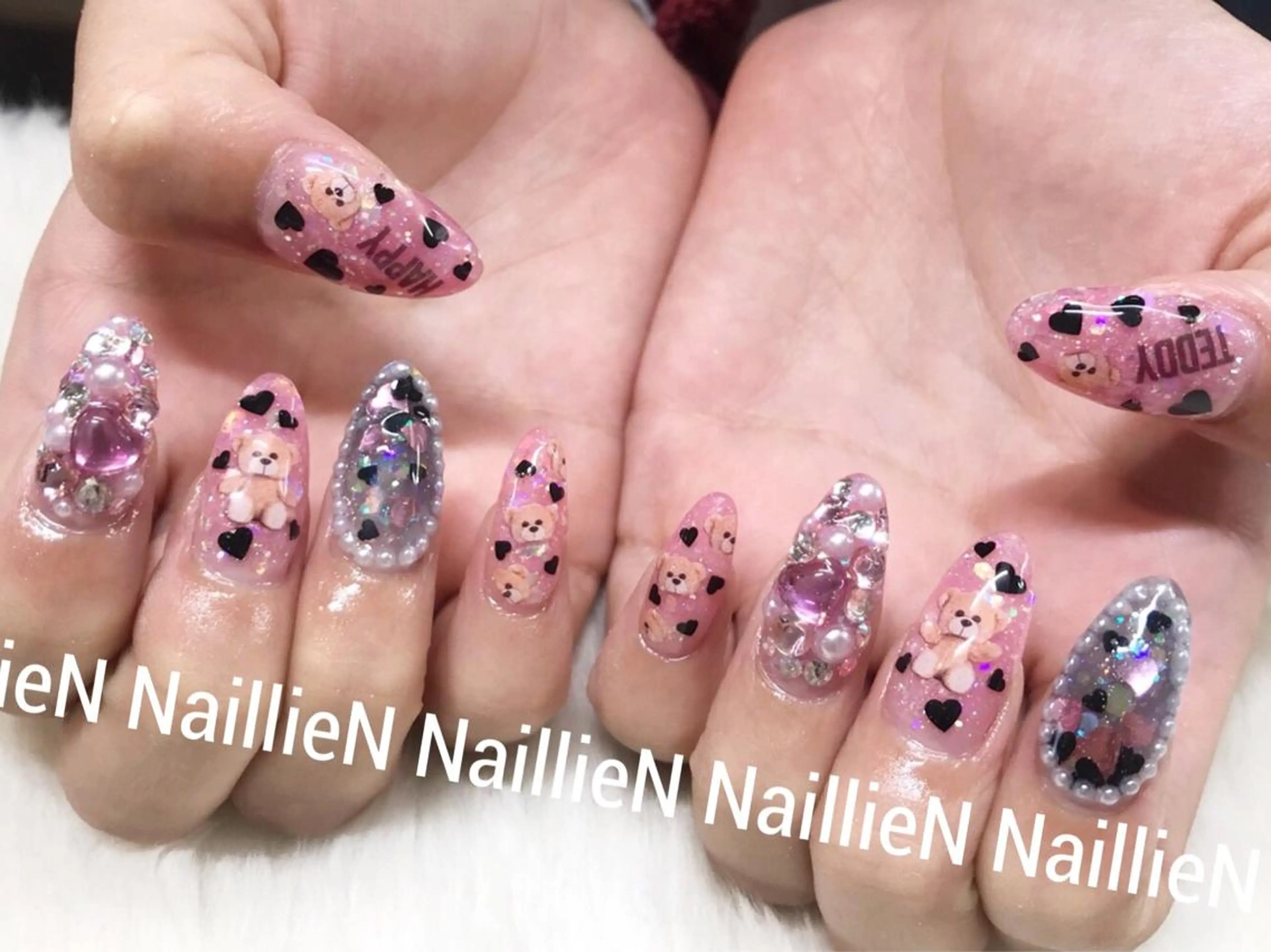 ネイル 持ち込み ハンドネイル Nail lieNのネイルデザイン