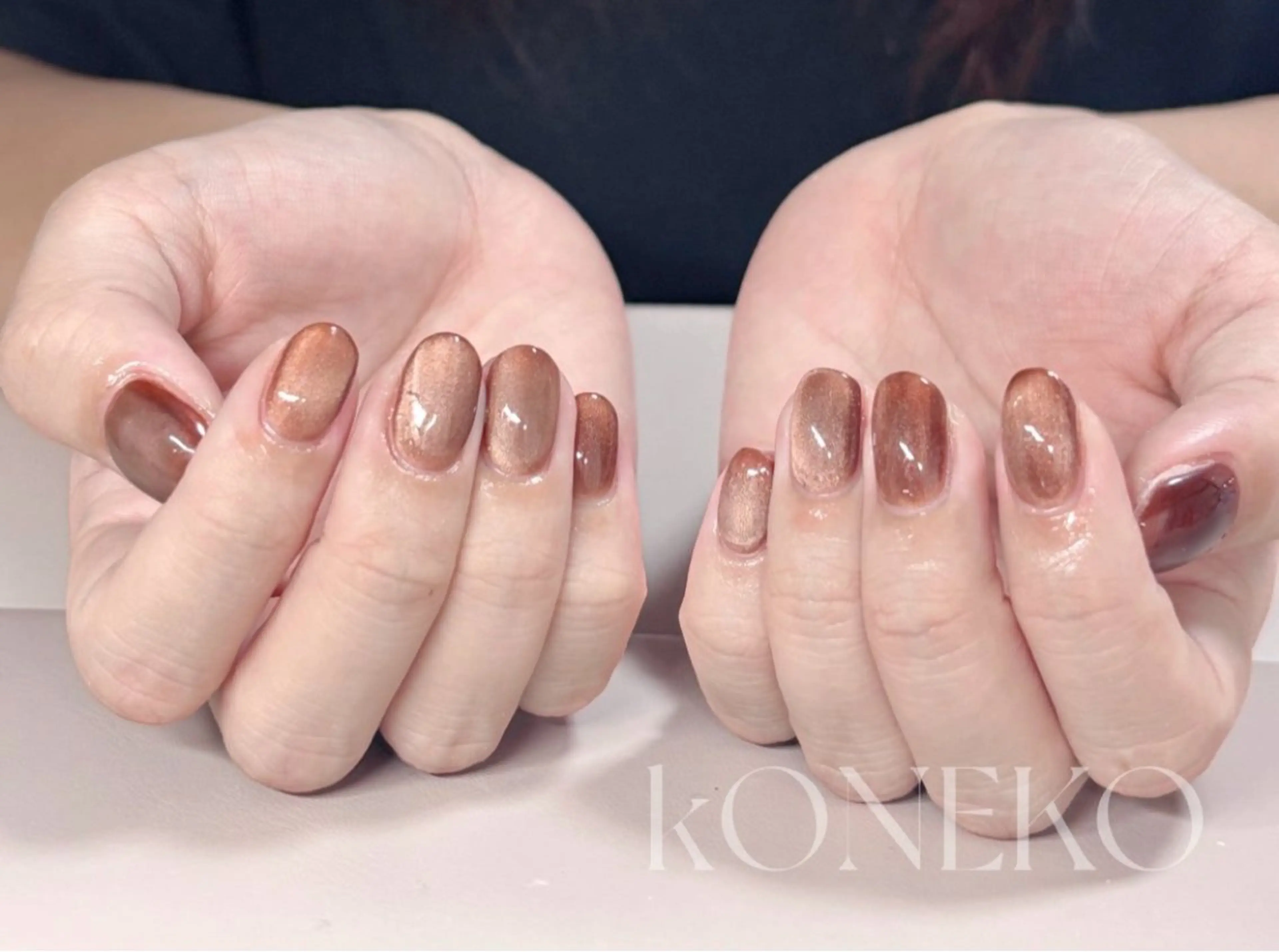 ネイル ハンドネイル コネコネイルサロン モデル用のネイルデザイン
