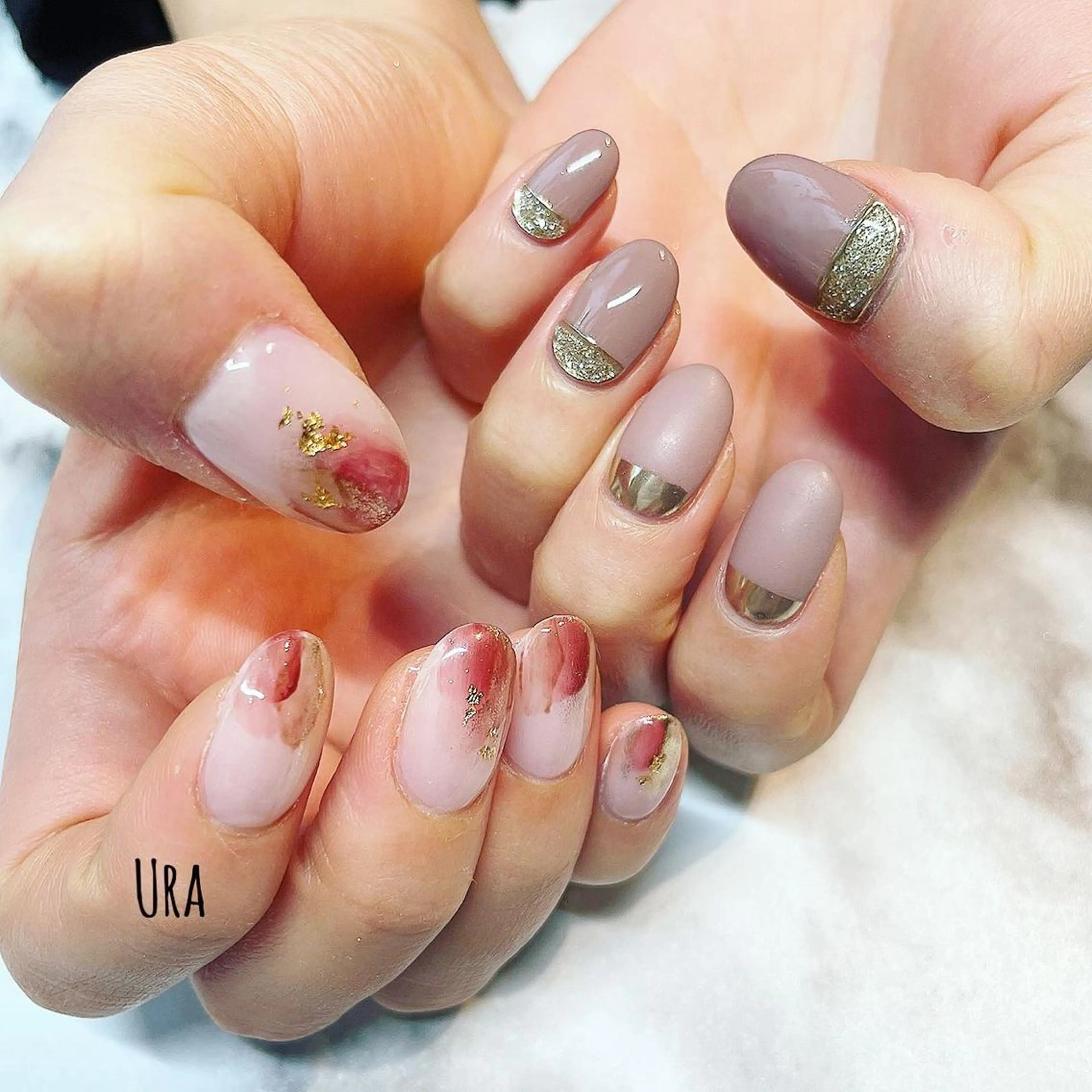 ネイル ハンドネイル UrakoNail 《nail》のネイルデザイン