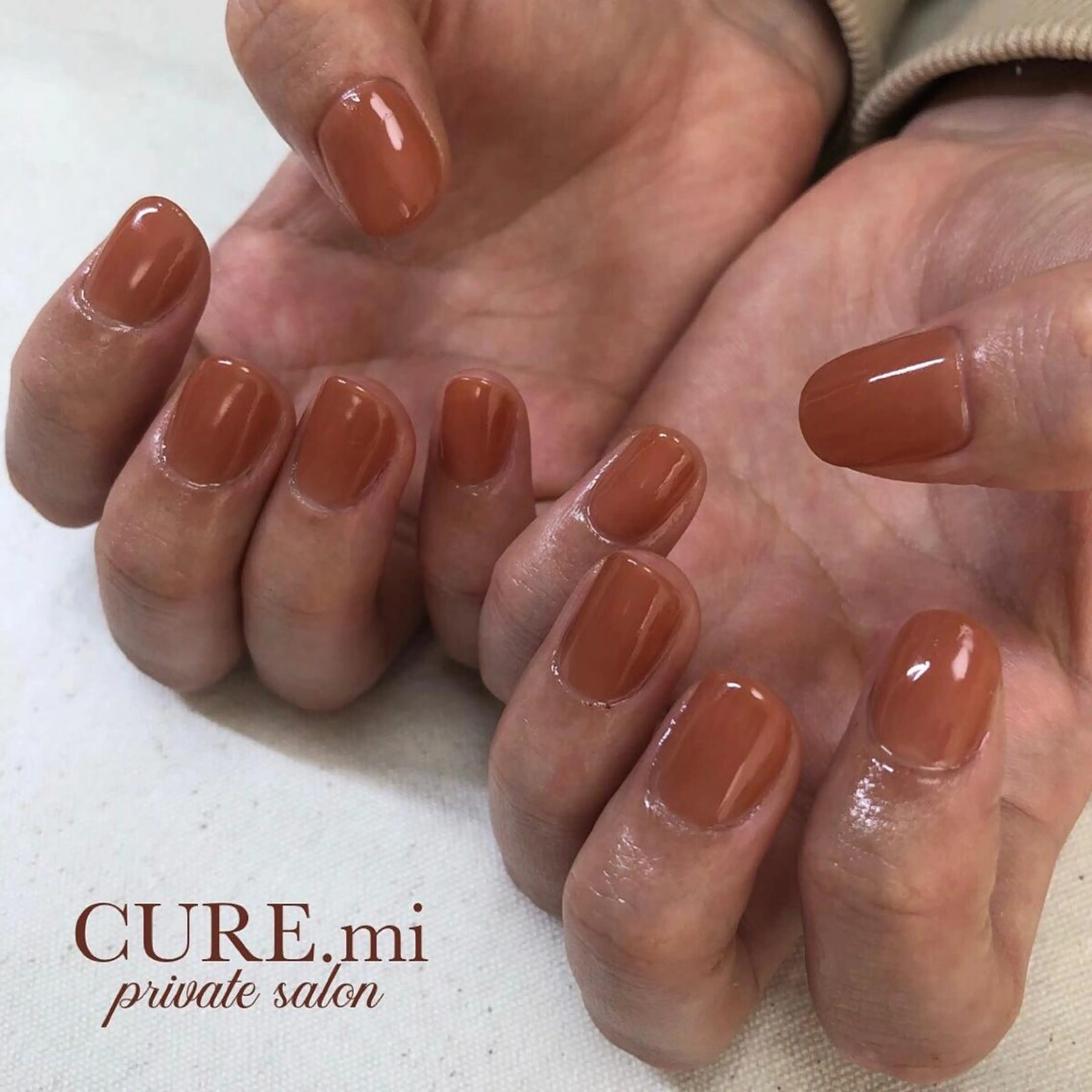 ネイル ワンカラーネイル シンプルネイル ハンドネイル ハンドケア 伊藤 美香のその他イメージ