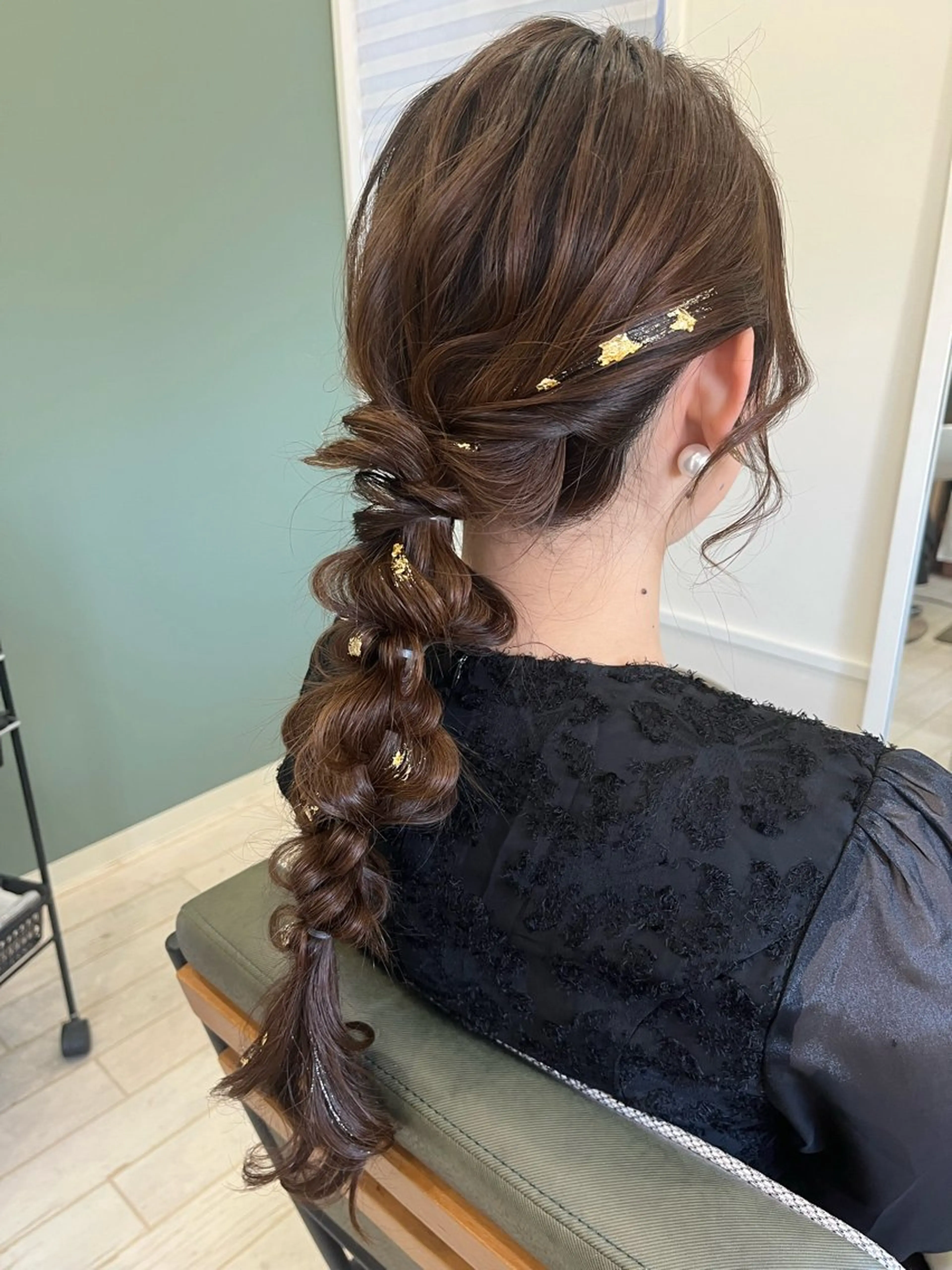 ロング ヘアアレンジ ヘアセット M.arc 【マーキ】のヘアスタイル