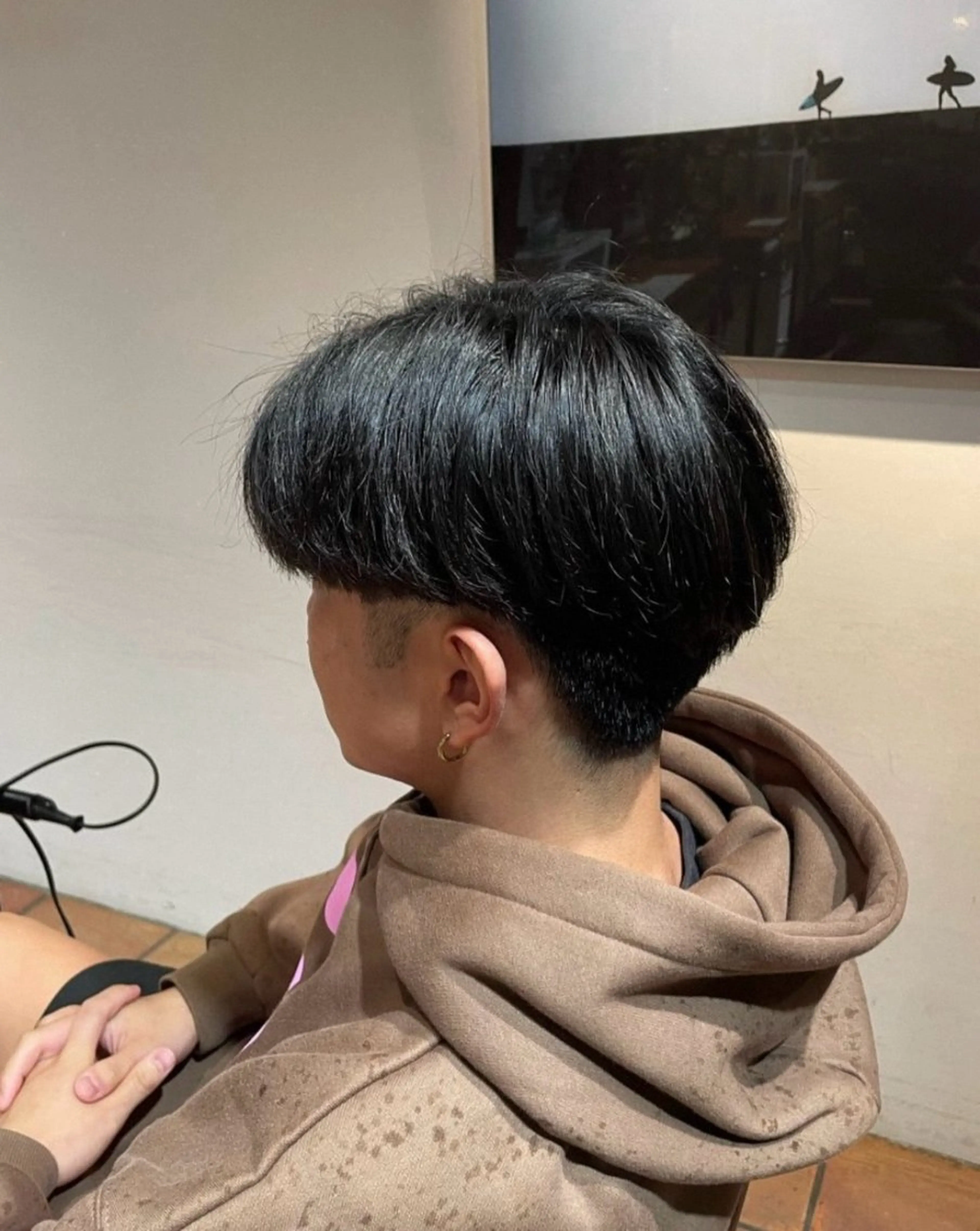 メンズ メンズパーマモデル 🌺もえか🌺のヘアスタイル