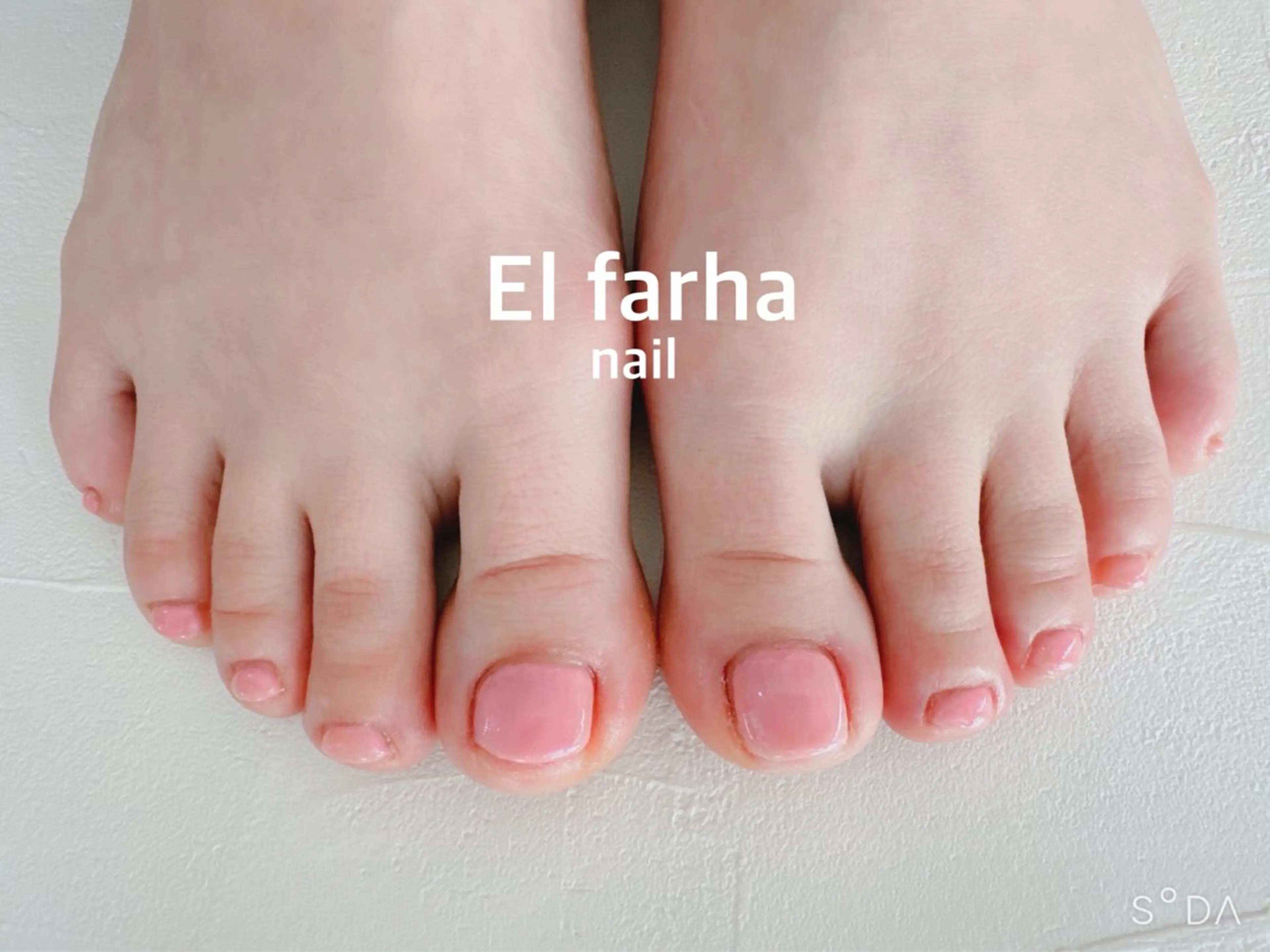 ネイル フットネイル El  Farha nailのネイルデザイン