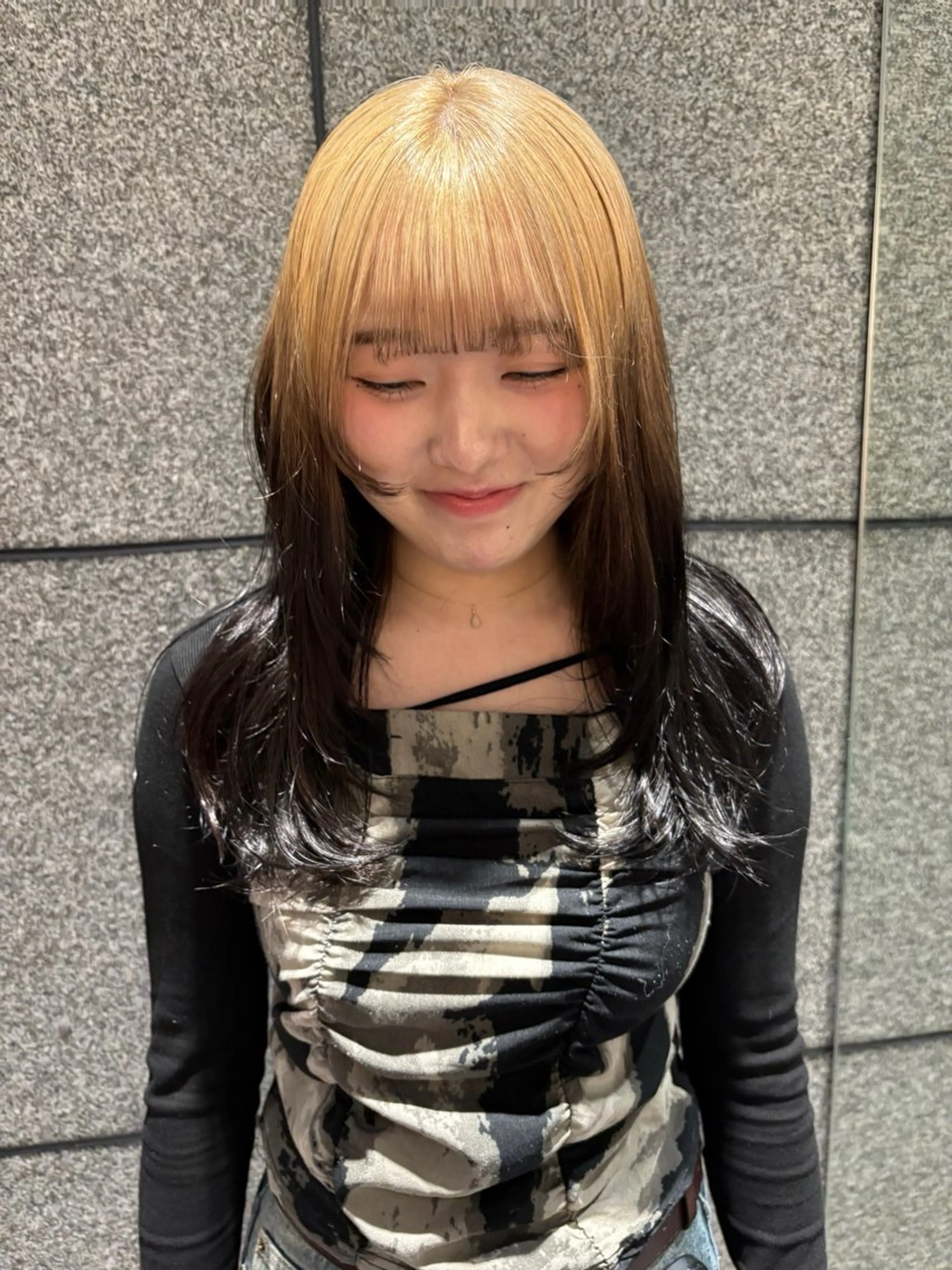 ロング カラー ヘアカラー 🦋sana🦋 🫧透明感カラー🫧のヘアスタイル