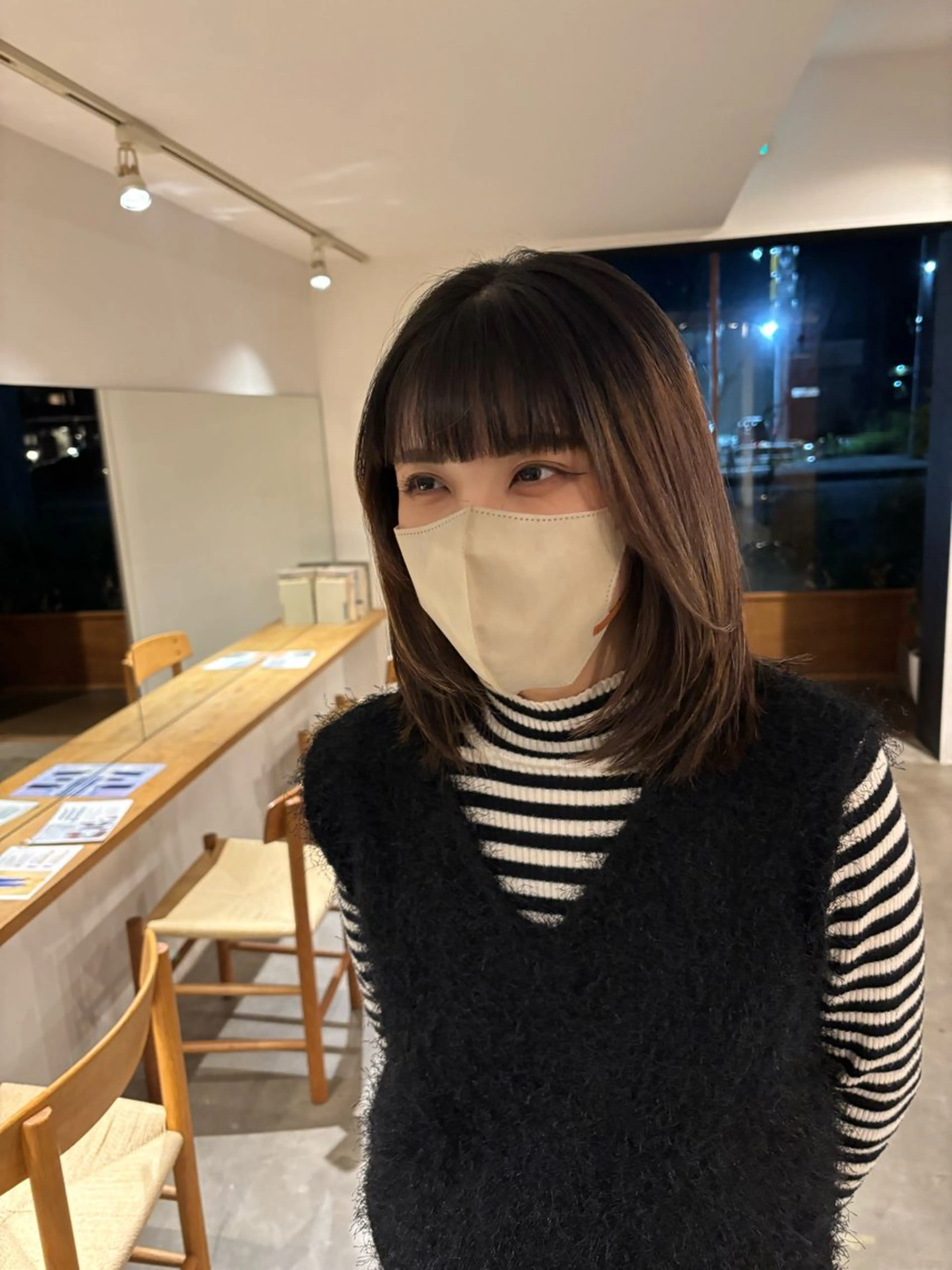 ミディアム レイヤーカット Takahashi Noa🍊のヘアスタイル