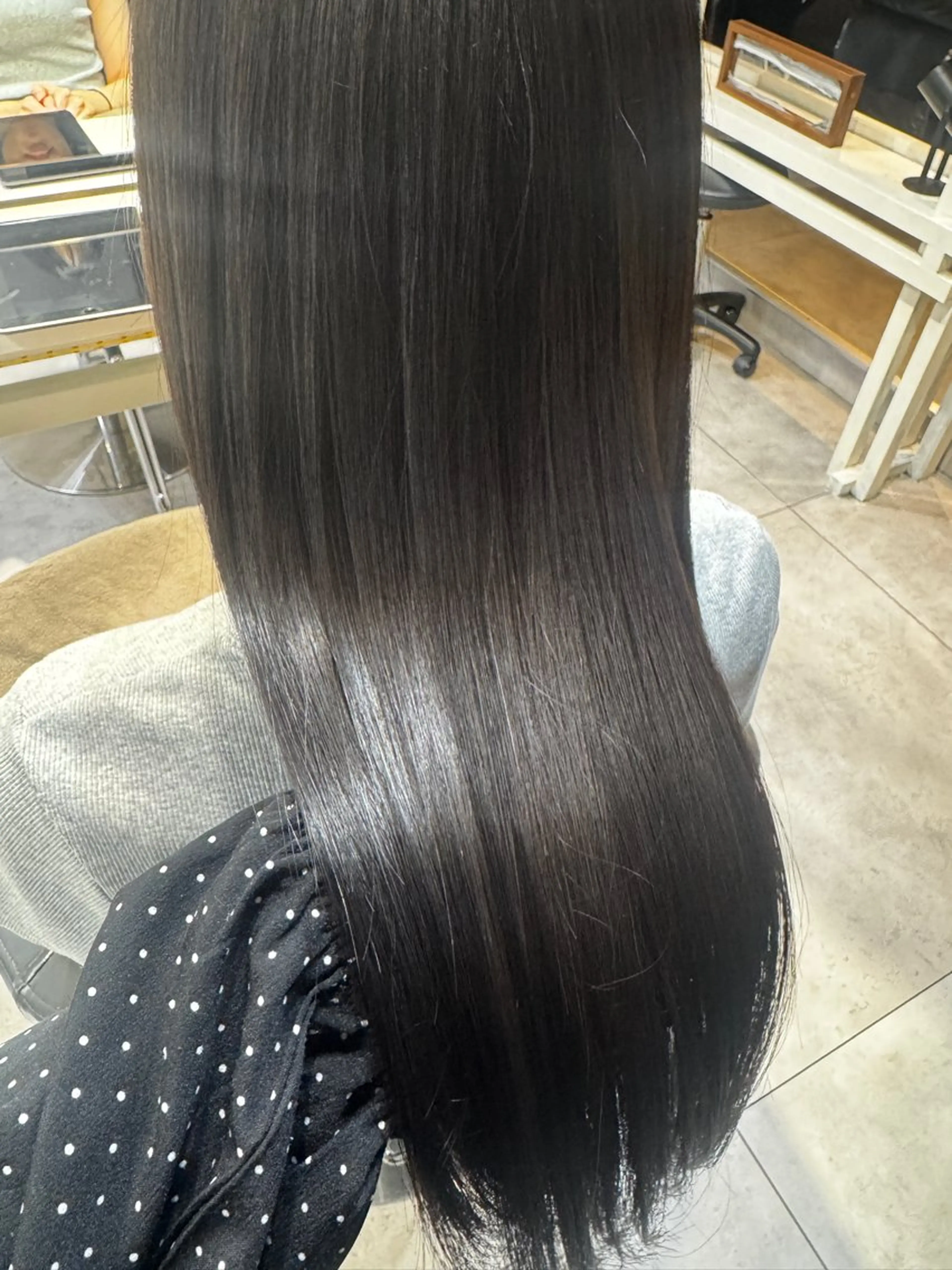 セミロング カラー トリートメント Dxxxx III所属・オシャレ女性目線の 大人メンズ❁⃘*.ﾟのヘアスタイル