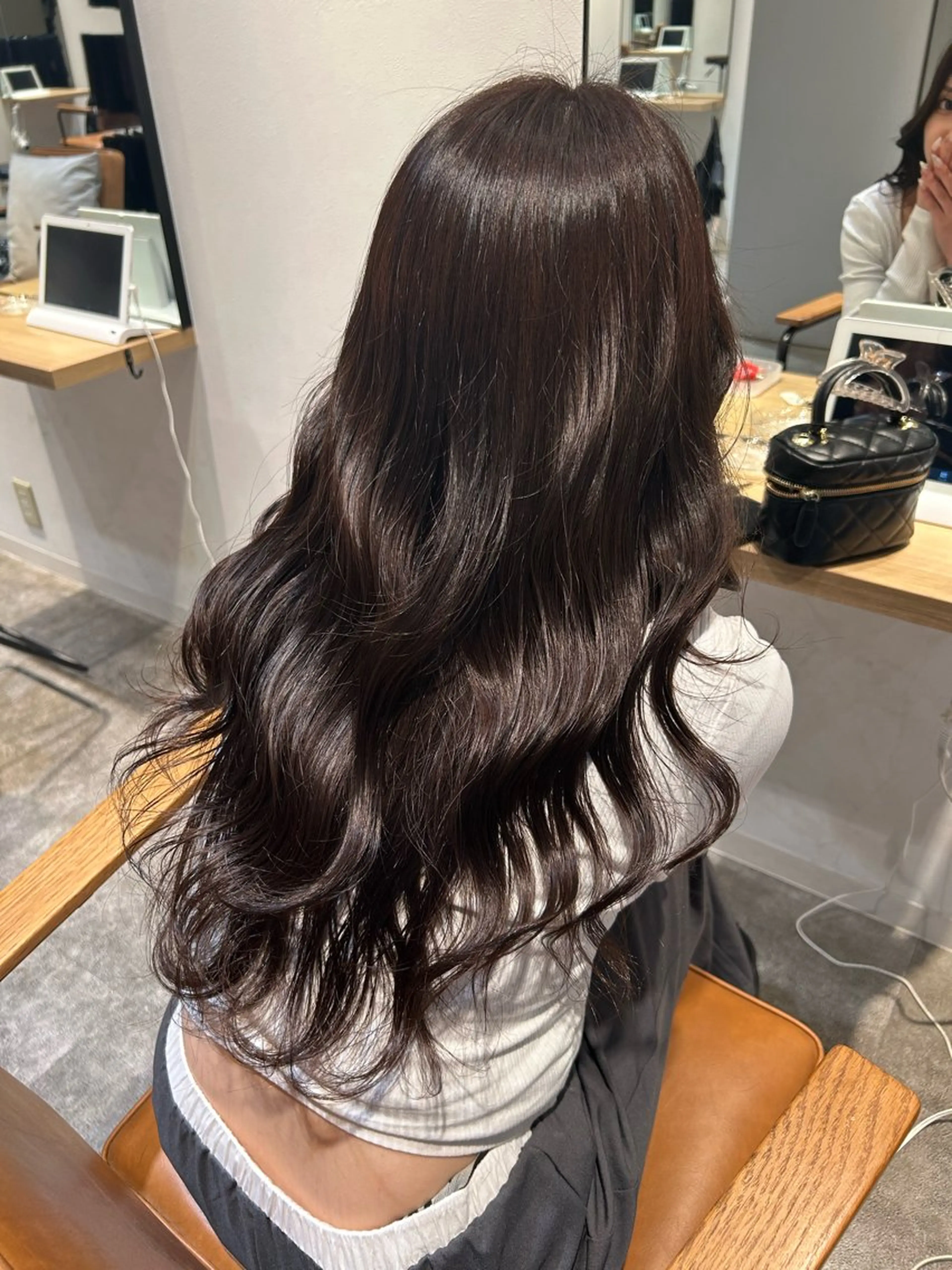ロング カット ヘアカラー 髪質改善/艶感カラー 中村吉平のヘアスタイル
