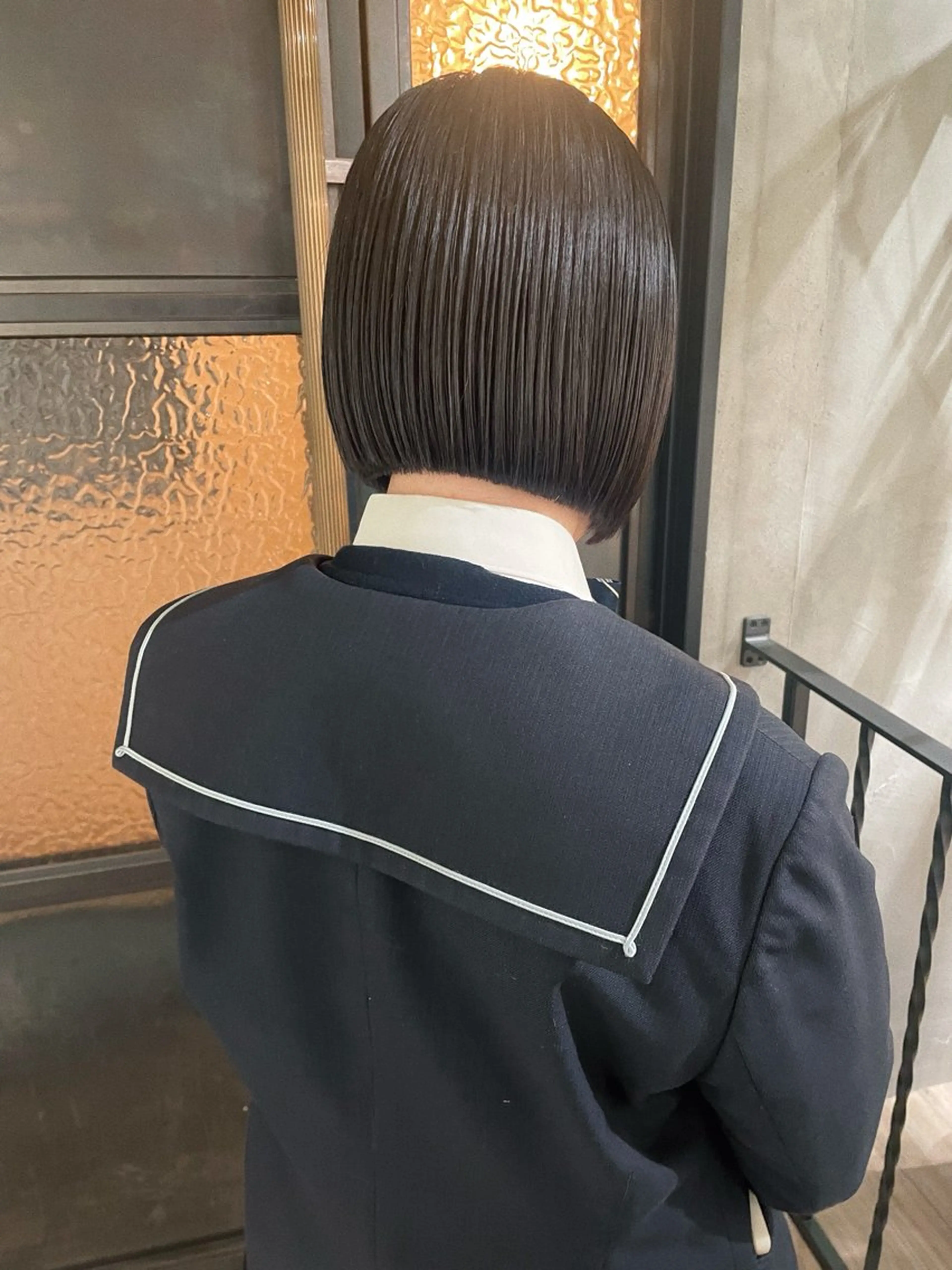 ショート ボブ 学生 SALOWIN新潟万代店所属・SaKiho 🎀のヘアスタイル