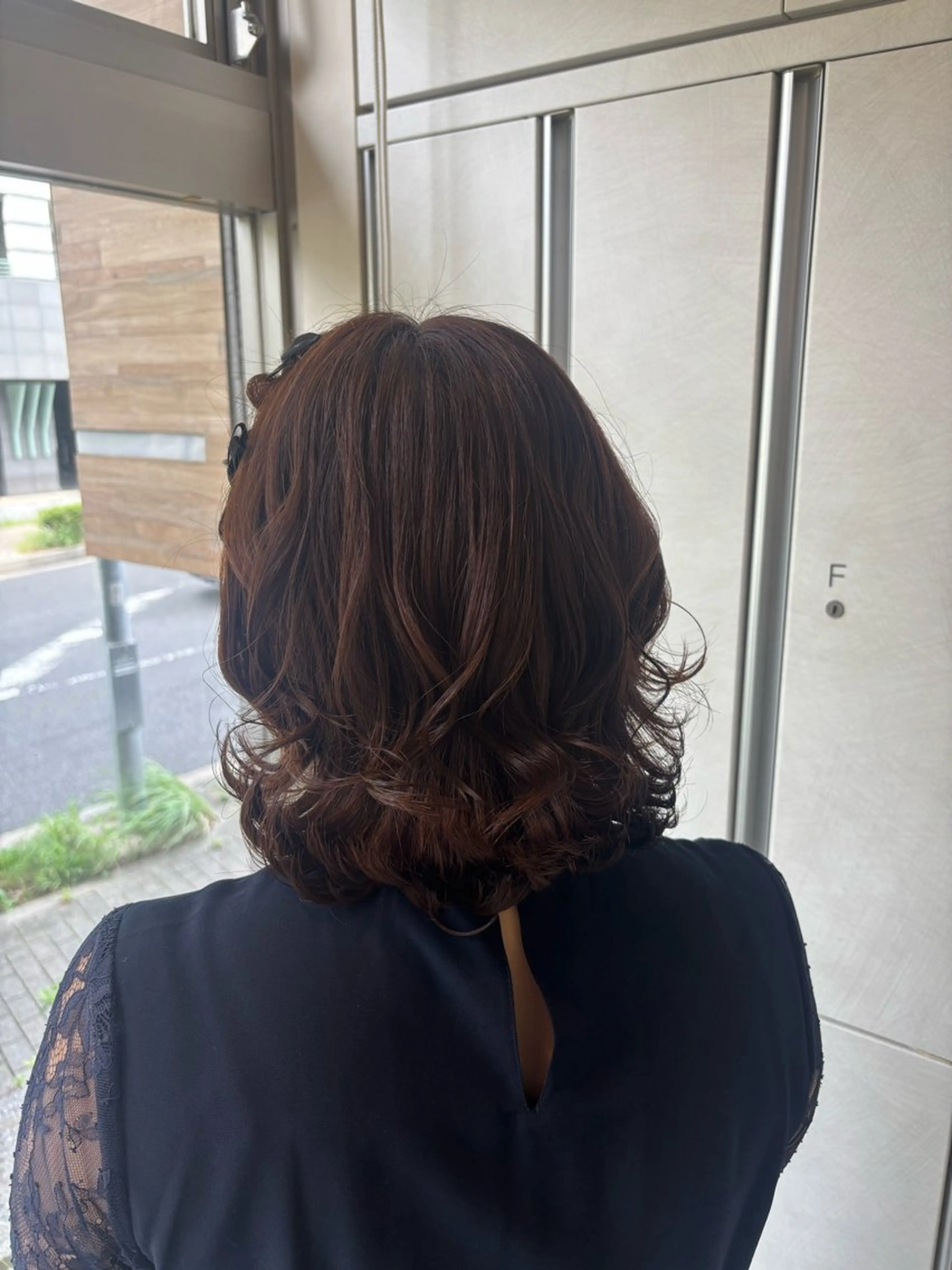 ミディアム ヘアアレンジ ヘアセット 髪質改善🫧✨ みおのヘアスタイル