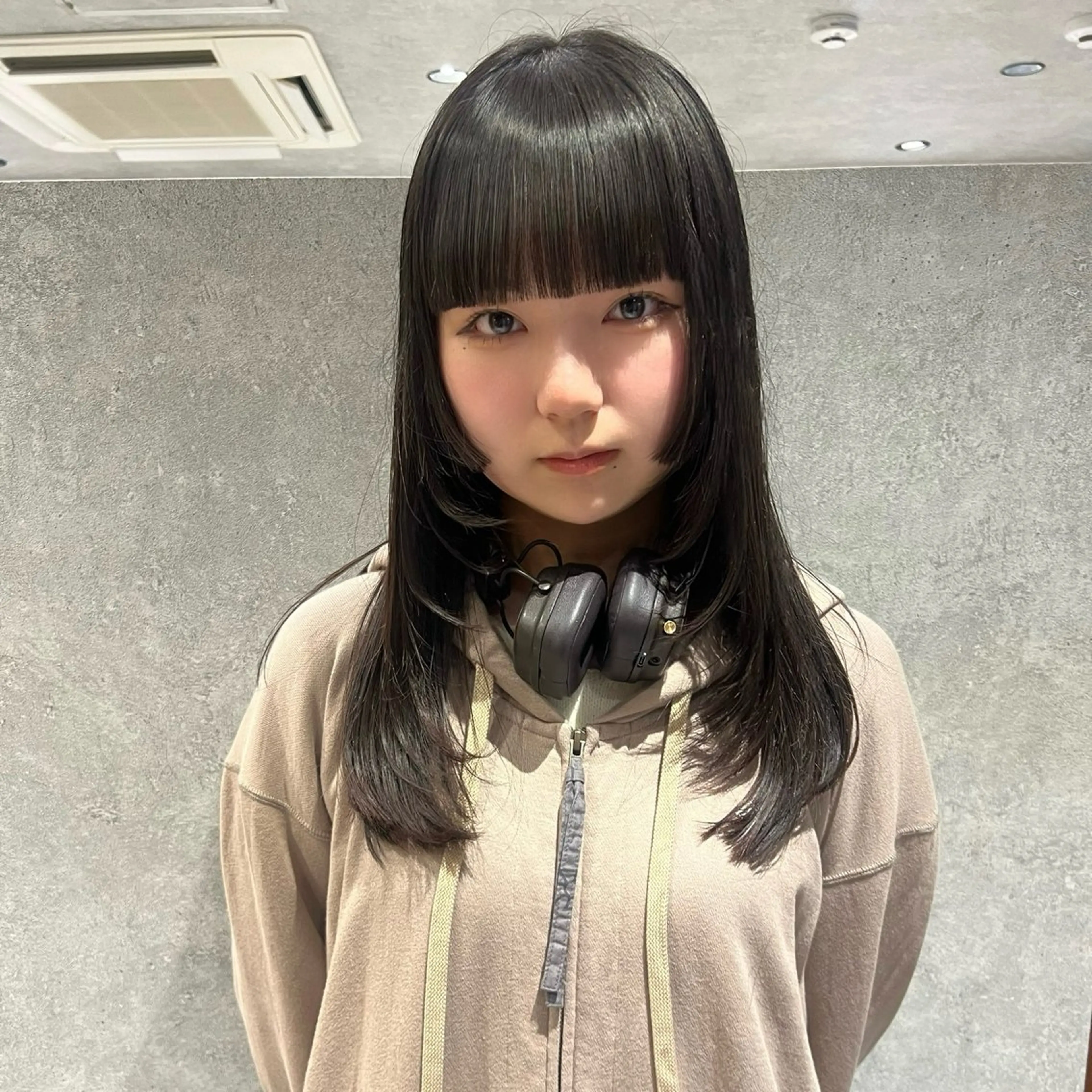 ロング 姫カット レイヤーカット シャギー カット AI TOKYO S所属・mizuki 【韓国レイヤー】のヘアスタイル