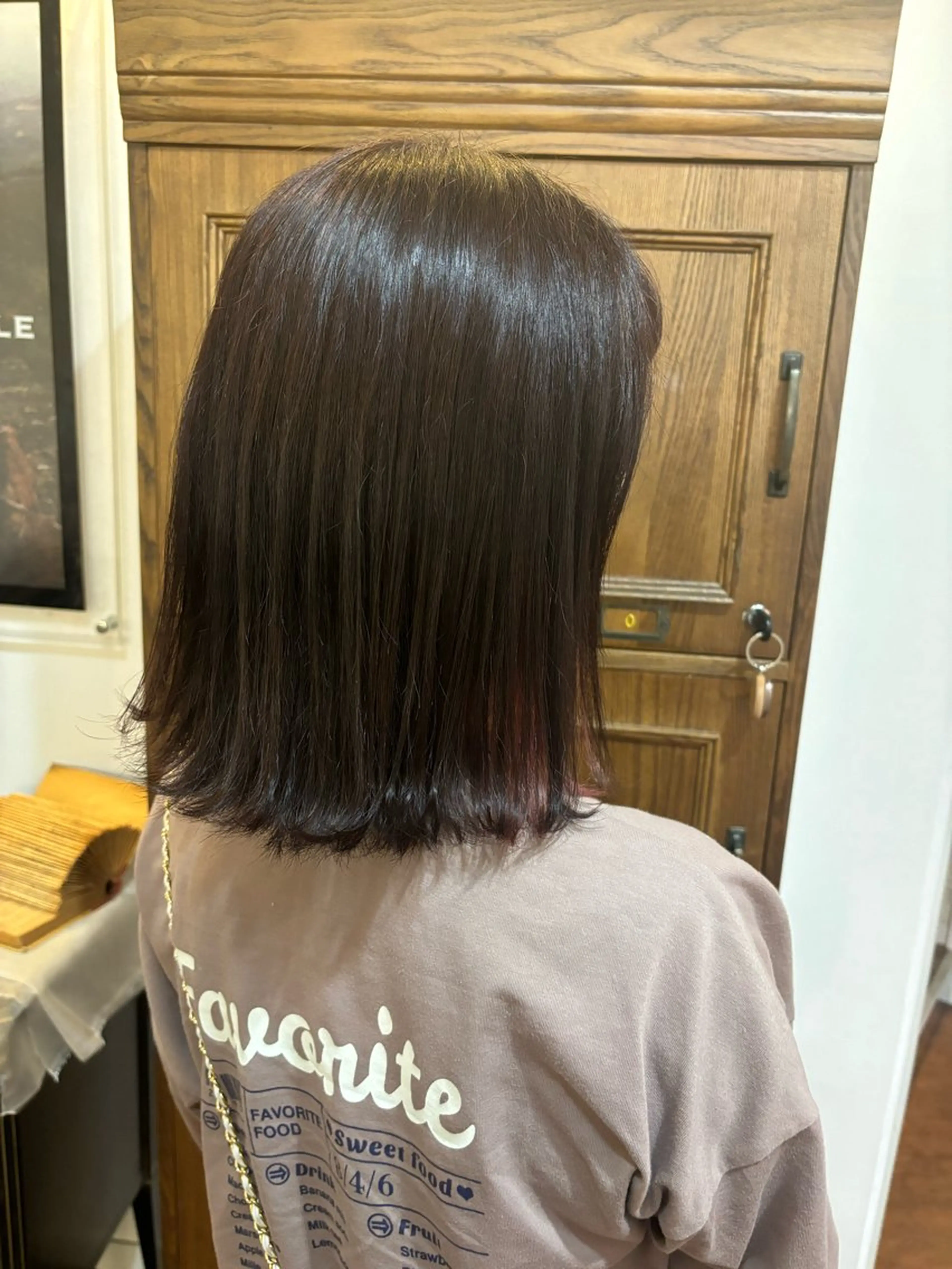 ミディアム 天野 妃菜のヘアスタイル