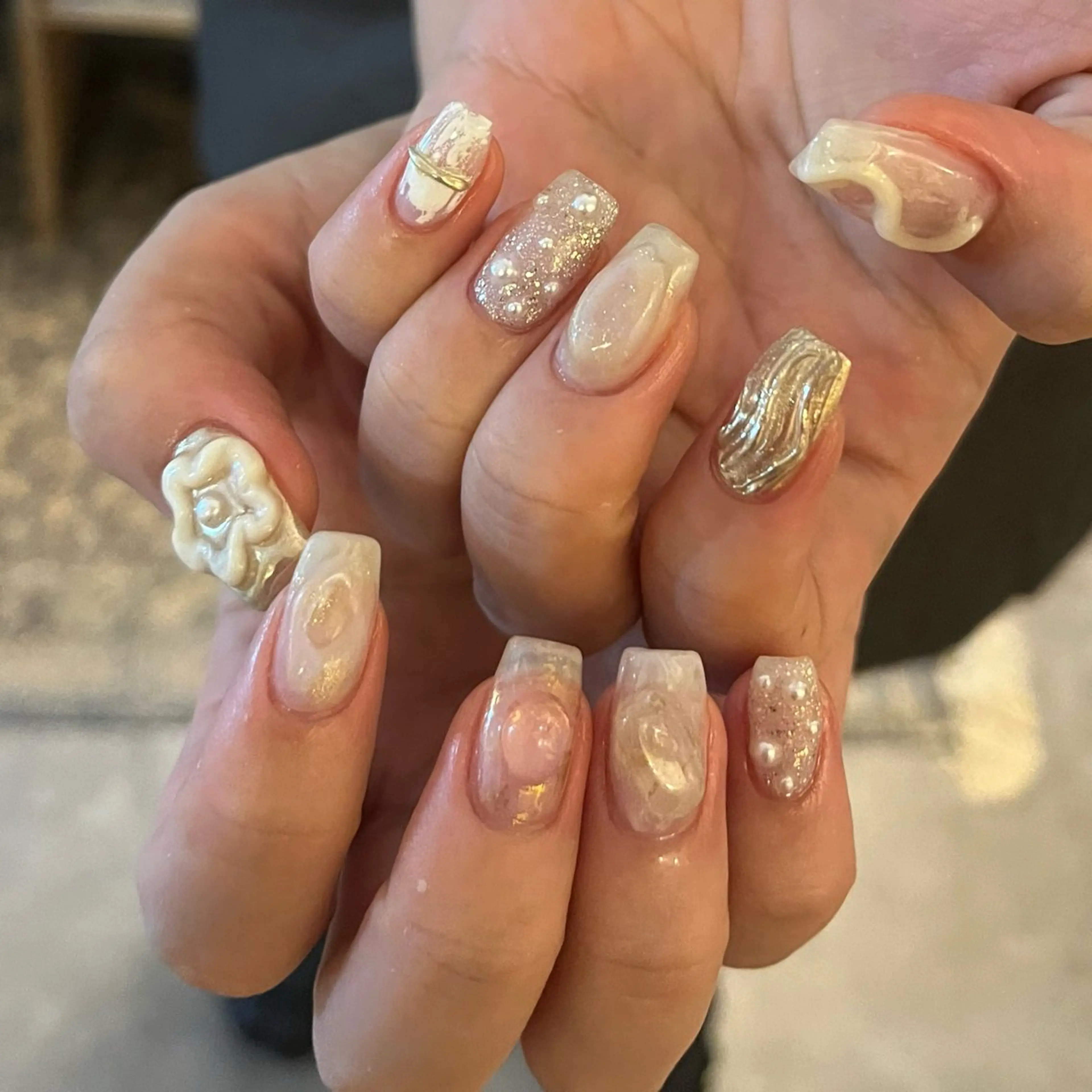 ネイル ハンドネイル nail salon O (en)所属・vegh. nail／阿波座のネイルデザイン
