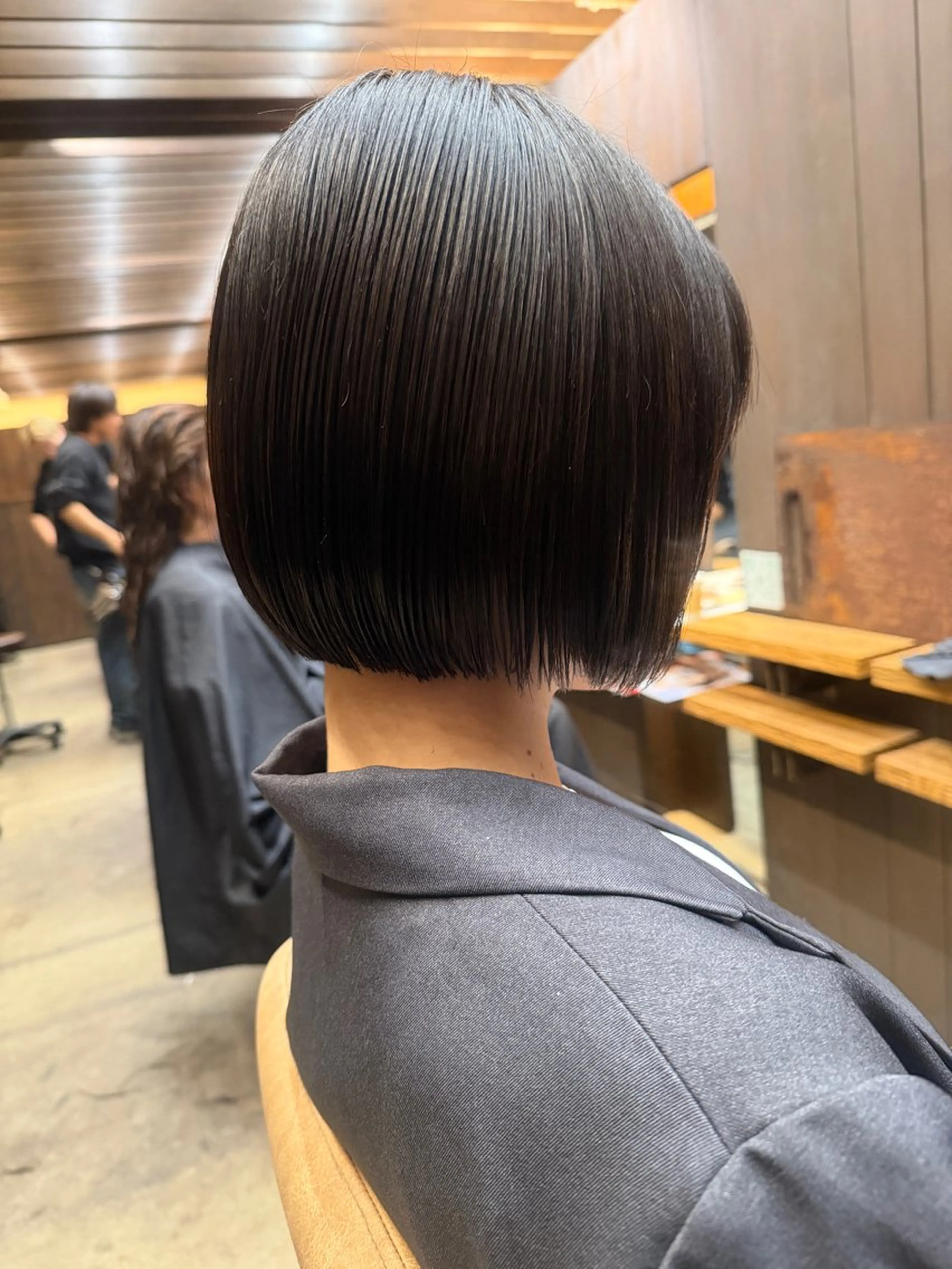 ショート カット ヘアカラー トリートメント 美髪縮毛矯正/ 髪質改善/愛敬響のヘアスタイル