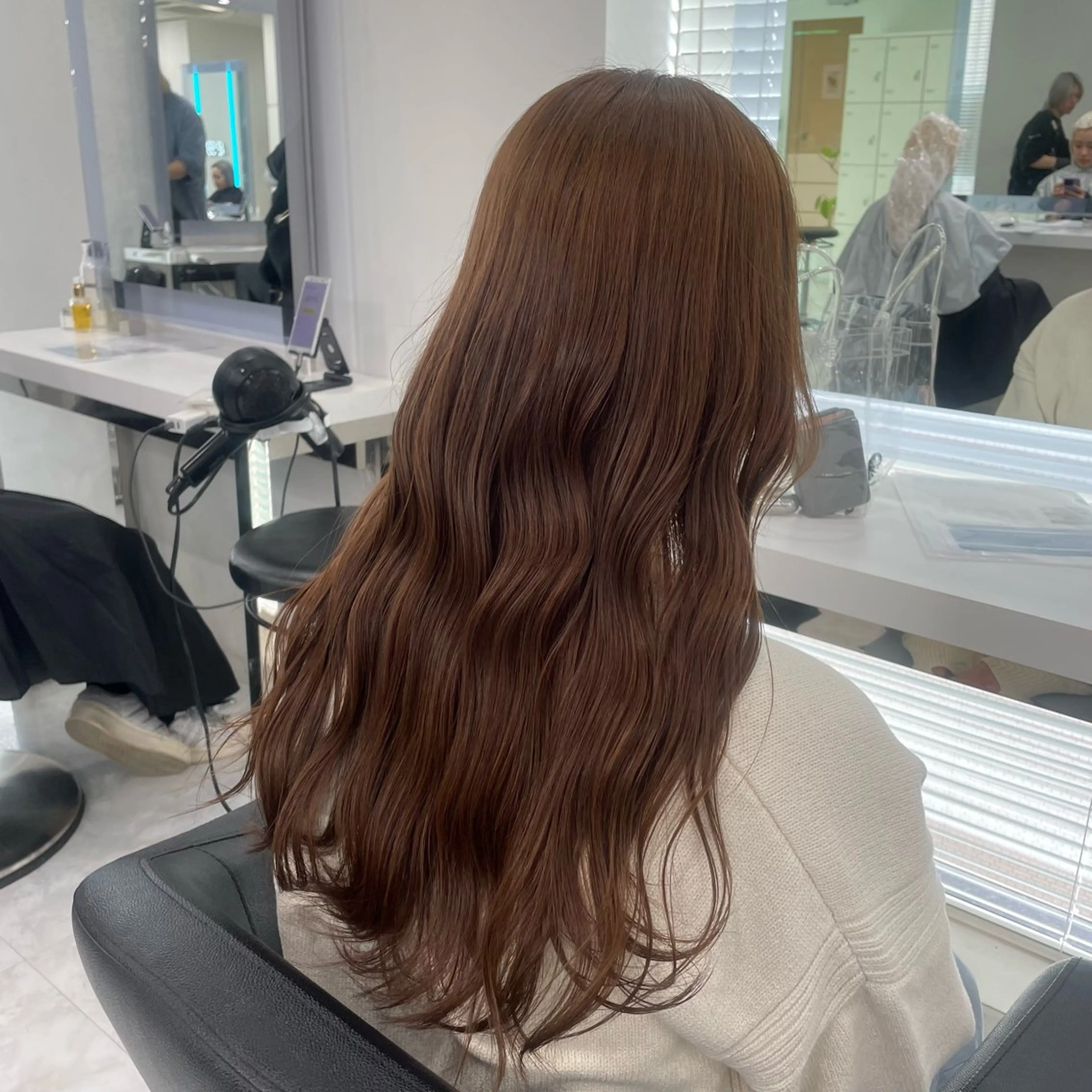 ミディアム 大人っぽ上品🤍韓国 レイヤー🤍ふうがのヘアスタイル