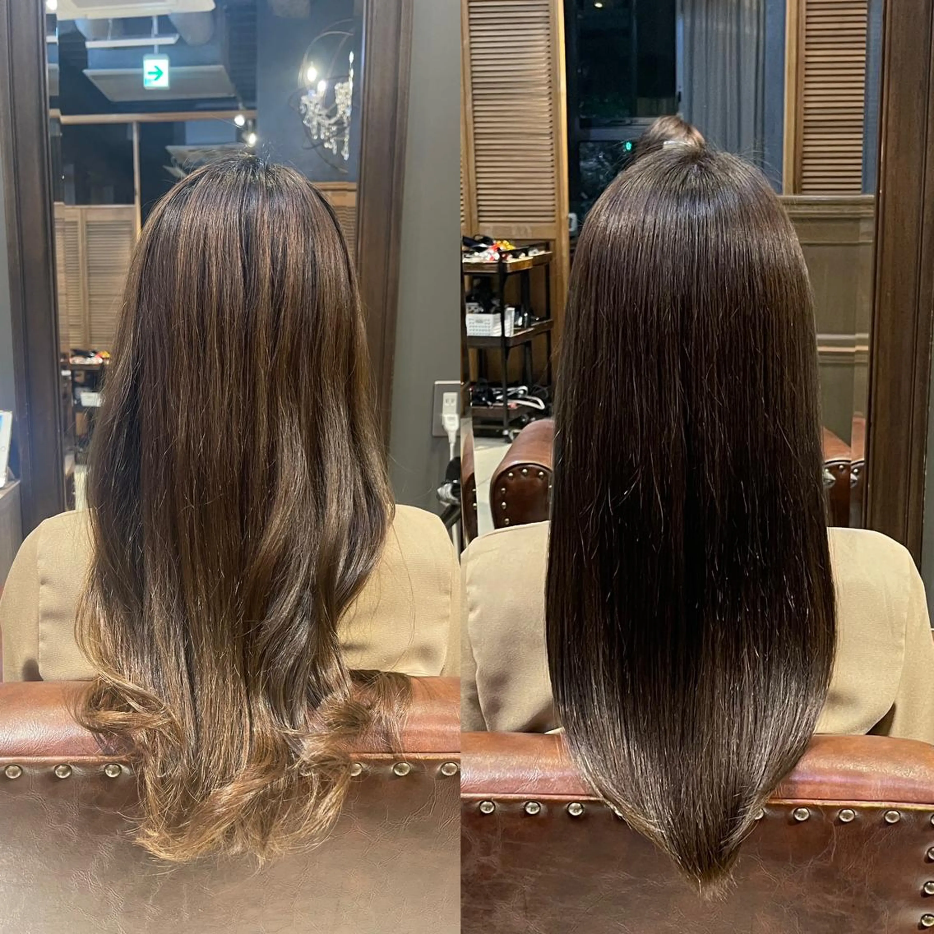 ロング トリートメント カット ヘアカラー トリートメント 艶カラー/艶髪矯正 LOANA鈴木のヘアスタイル