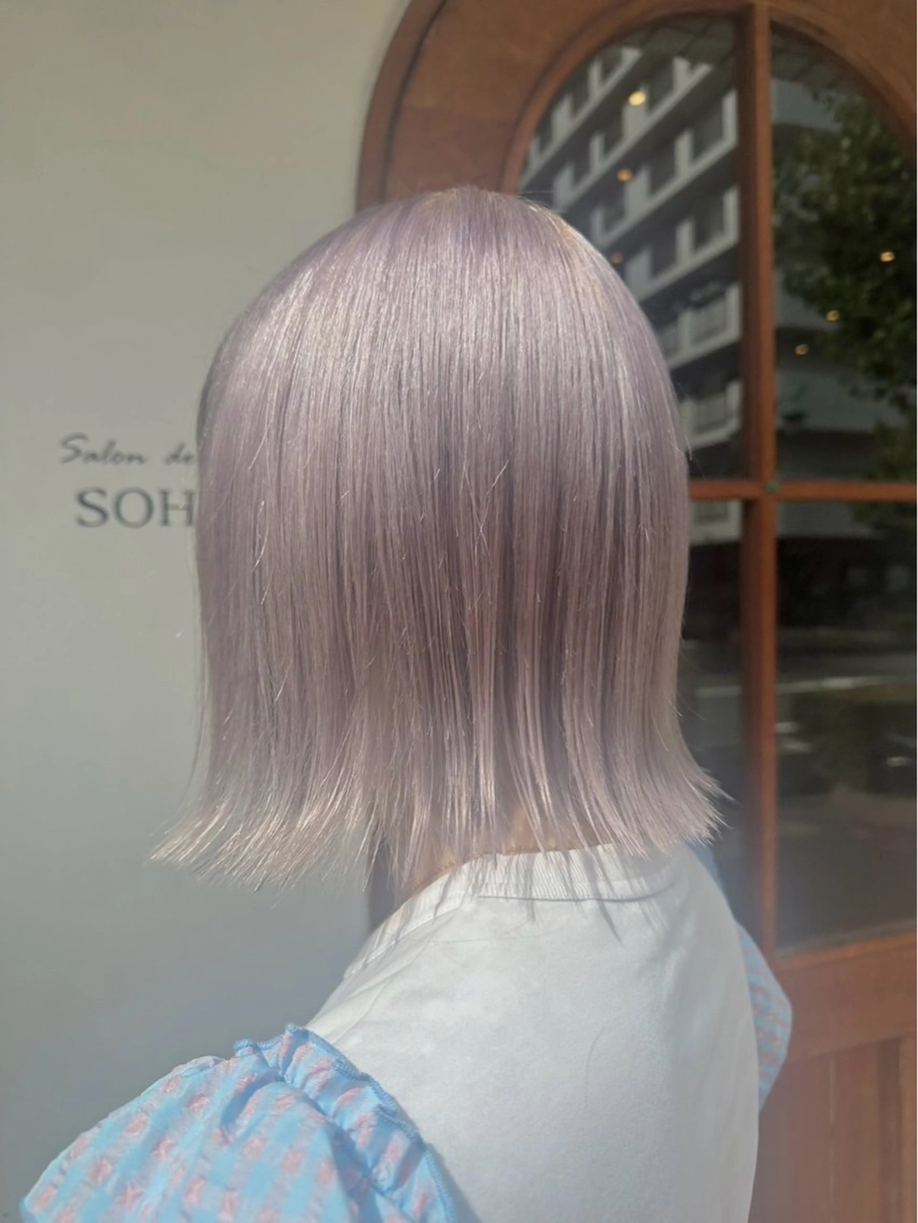 ミディアム カラー ヘアカラー 🐾かとう なこ🐾のヘアスタイル