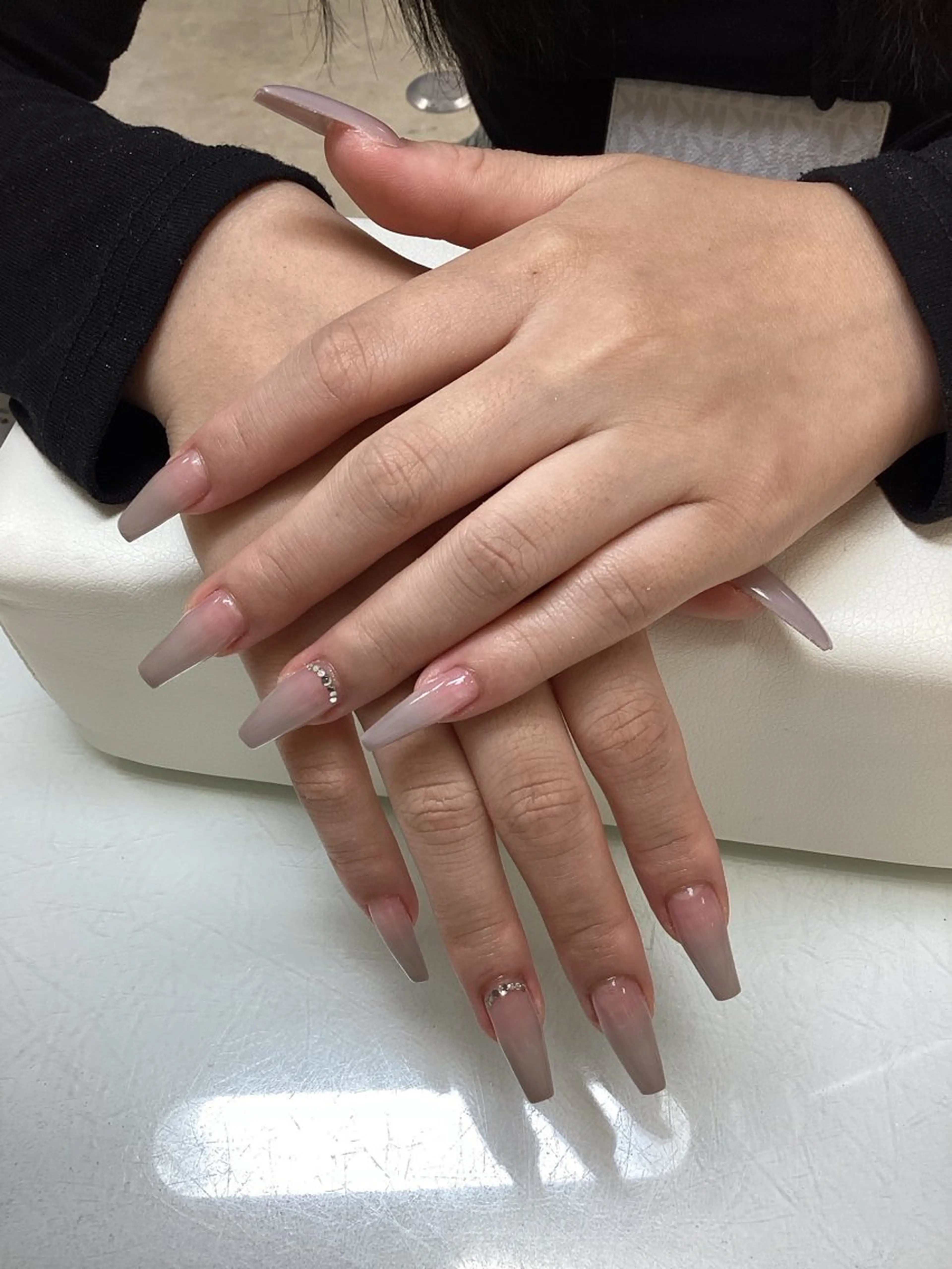 グラデーション【チップ長さだし】オフなしの写真