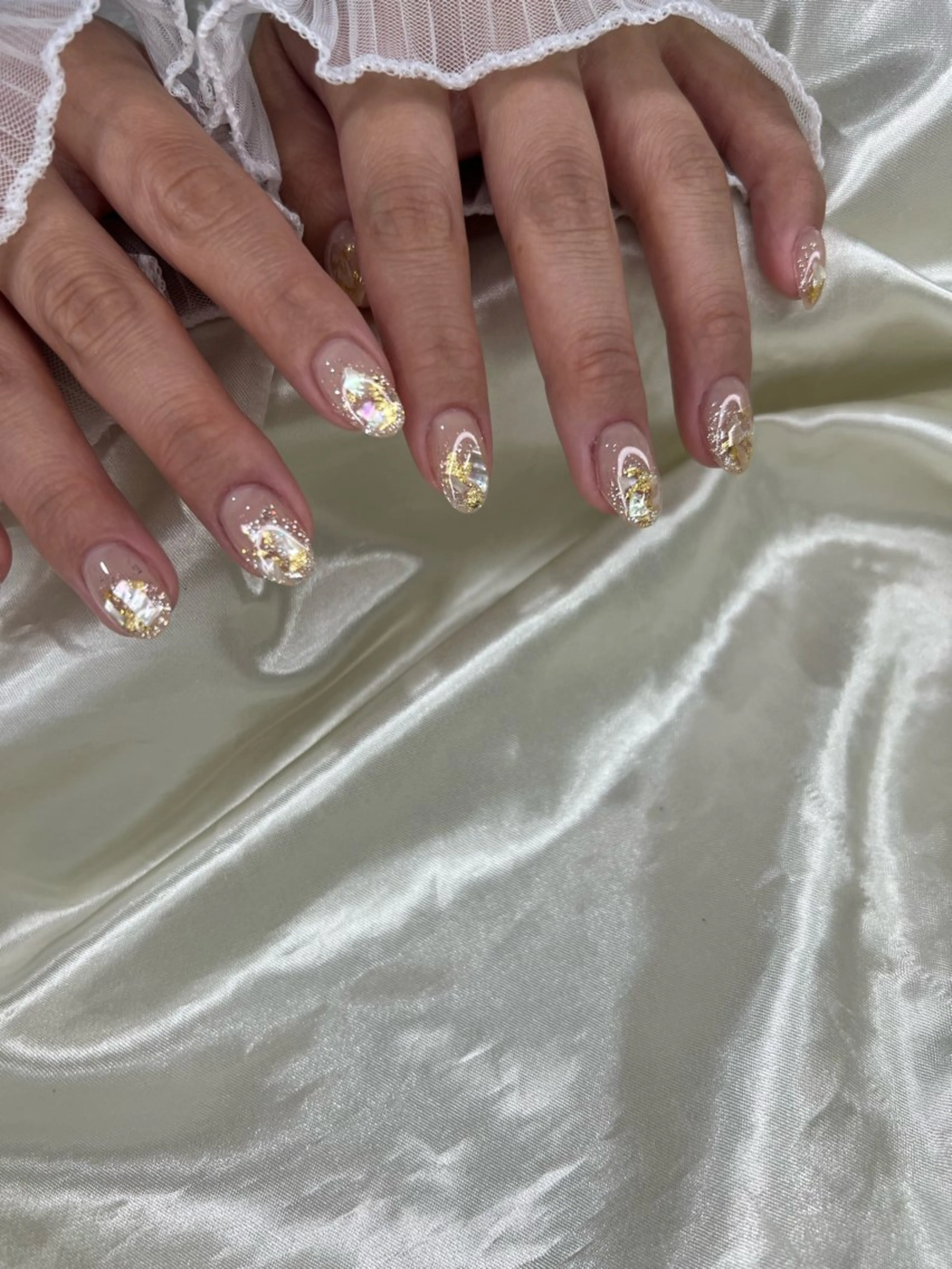 ネイル 持ち込み ニュアンスネイル ハンドネイル ハンドケア Charme. NOBUKOのネイルデザイン