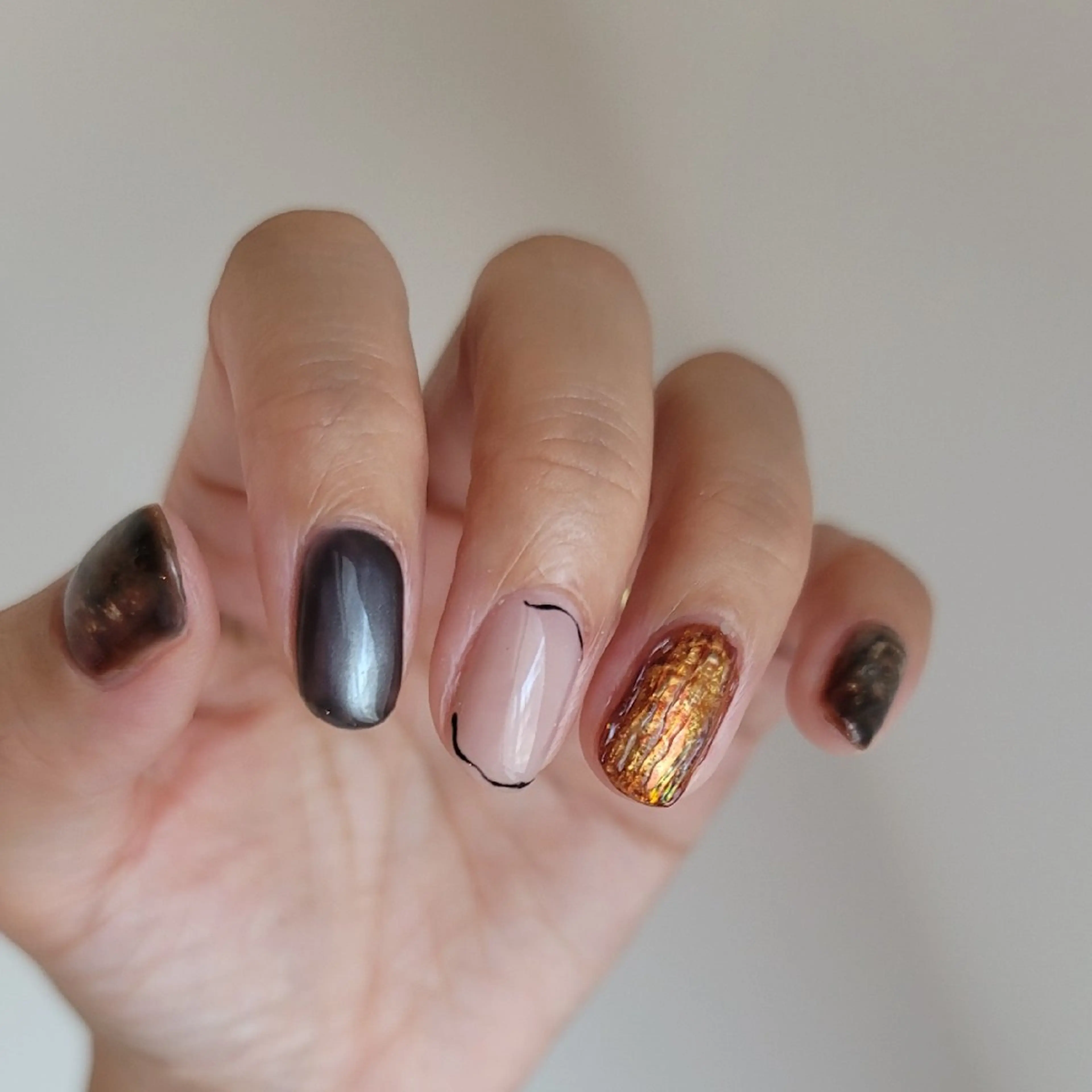 ネイル 🌲🌳🚪iiit o🌲🌳🌲のネイルデザイン