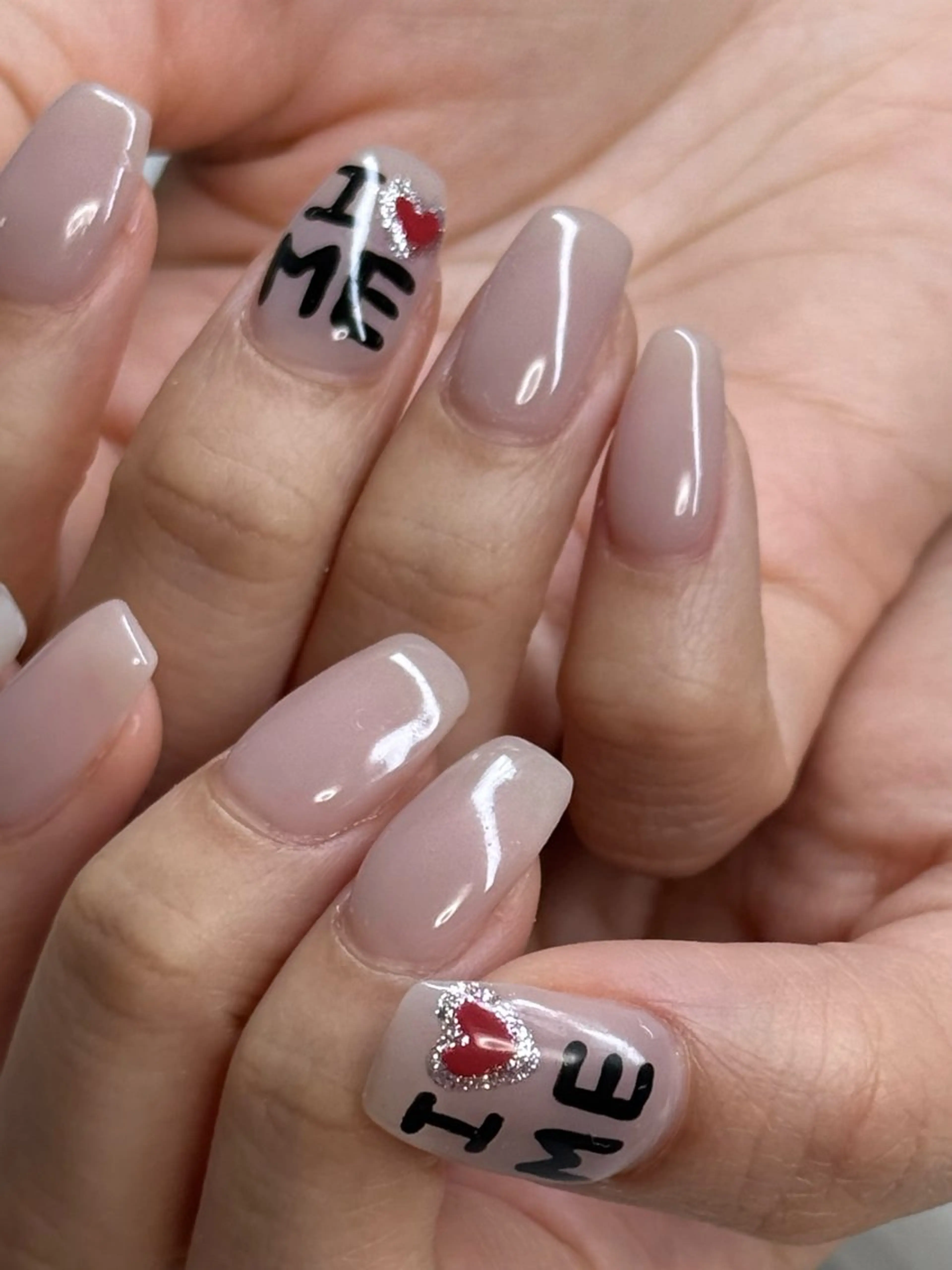 ネイル アートネイル 持ち込み ハンドネイル MITSUME 🎀 yumeのネイルデザイン