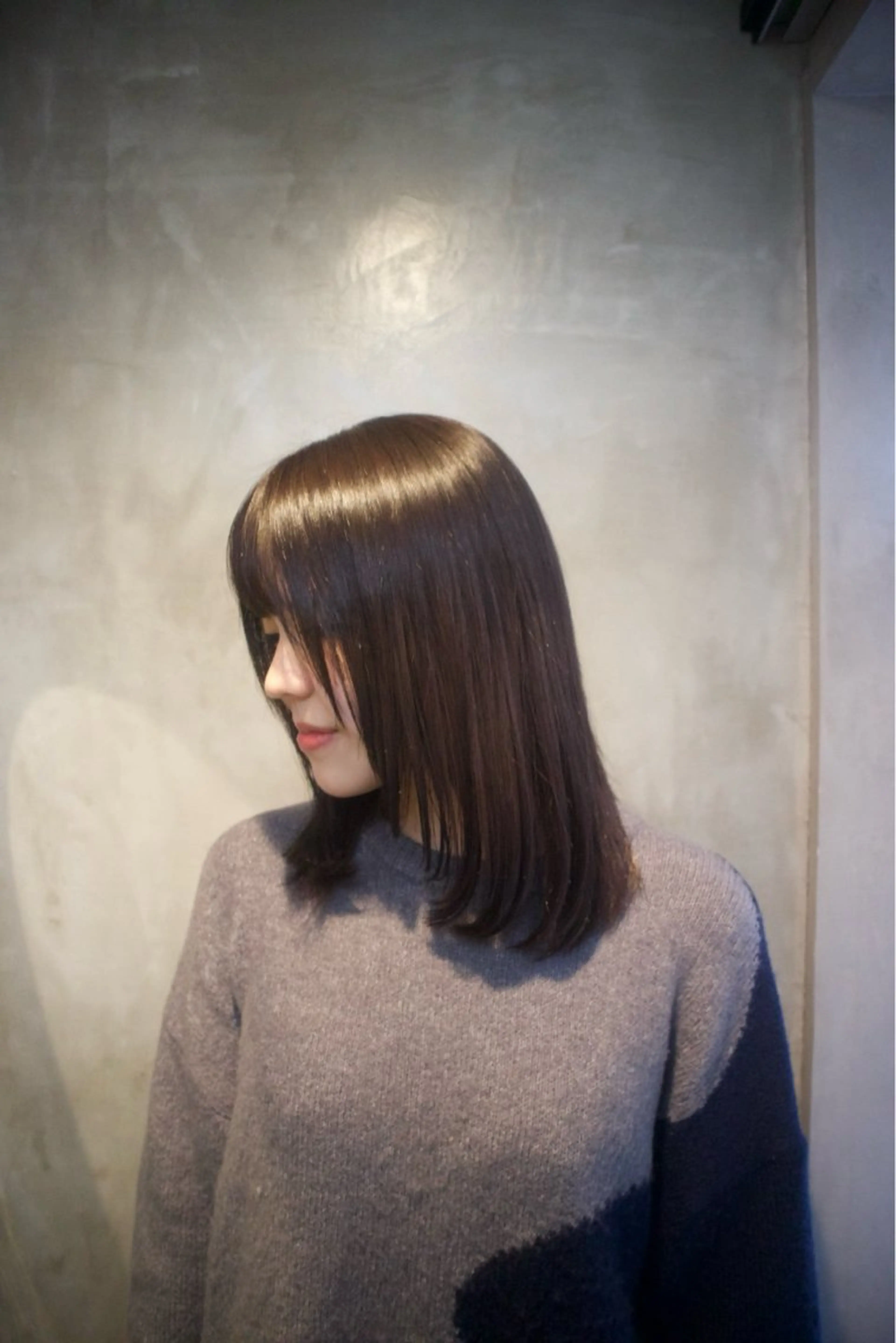 ミディアム カラー ヘアカラー 表参道 夏カラー/嵐士のヘアスタイル