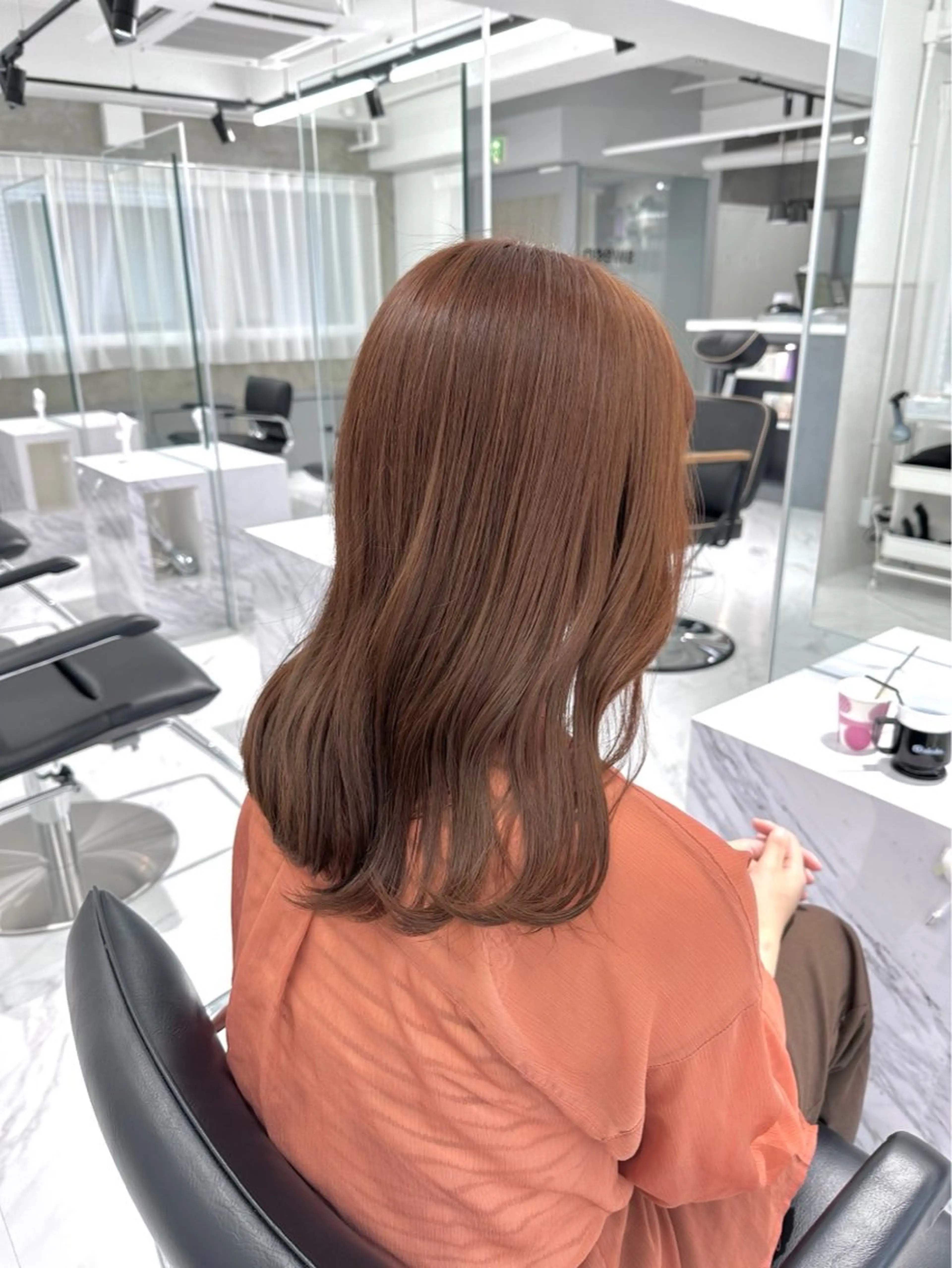 ロング カラー cocoro /ダブルカラー🫧のヘアスタイル