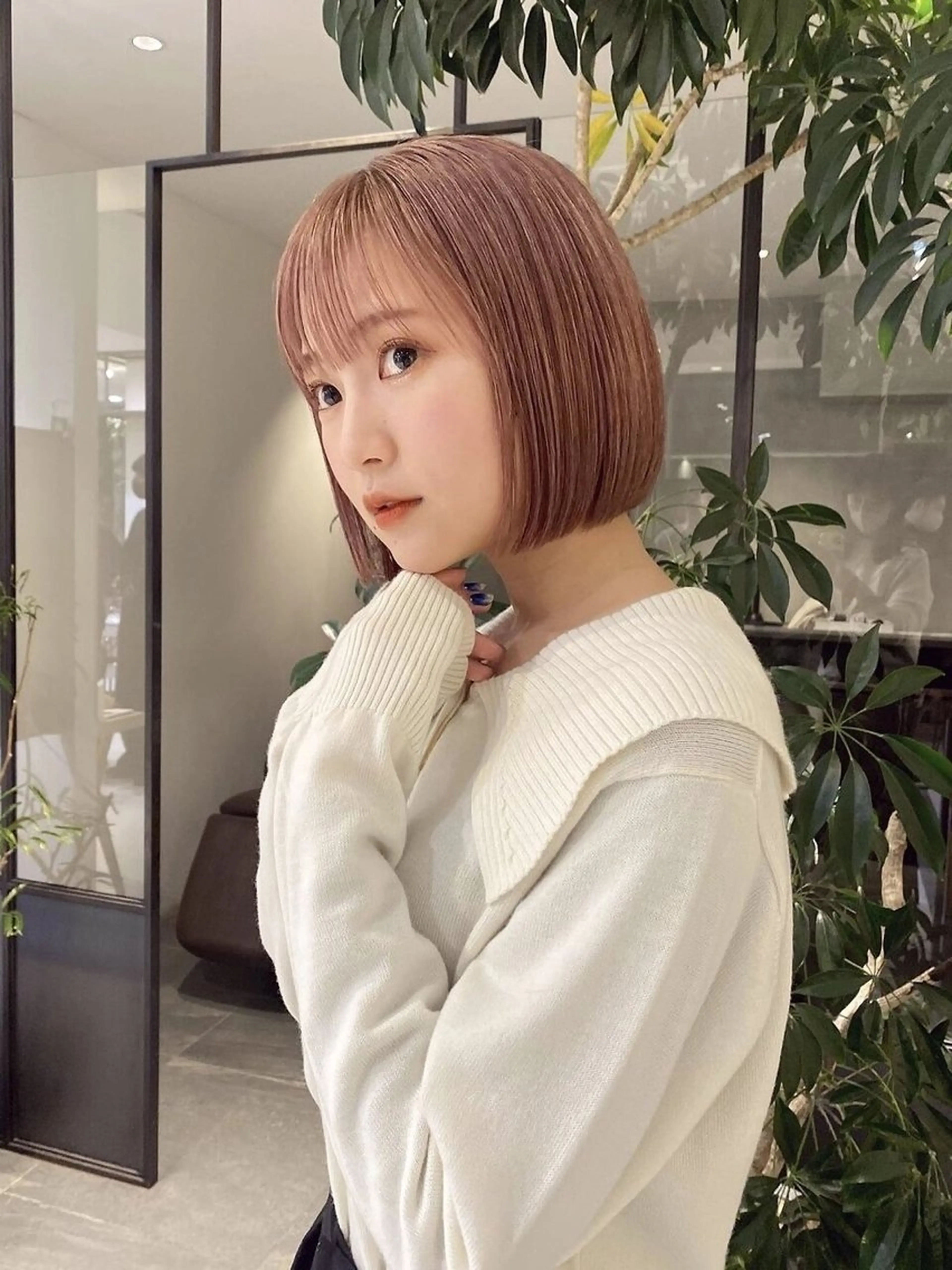 ミディアム 似合わせカット✨佐竹 汰月のヘアスタイル