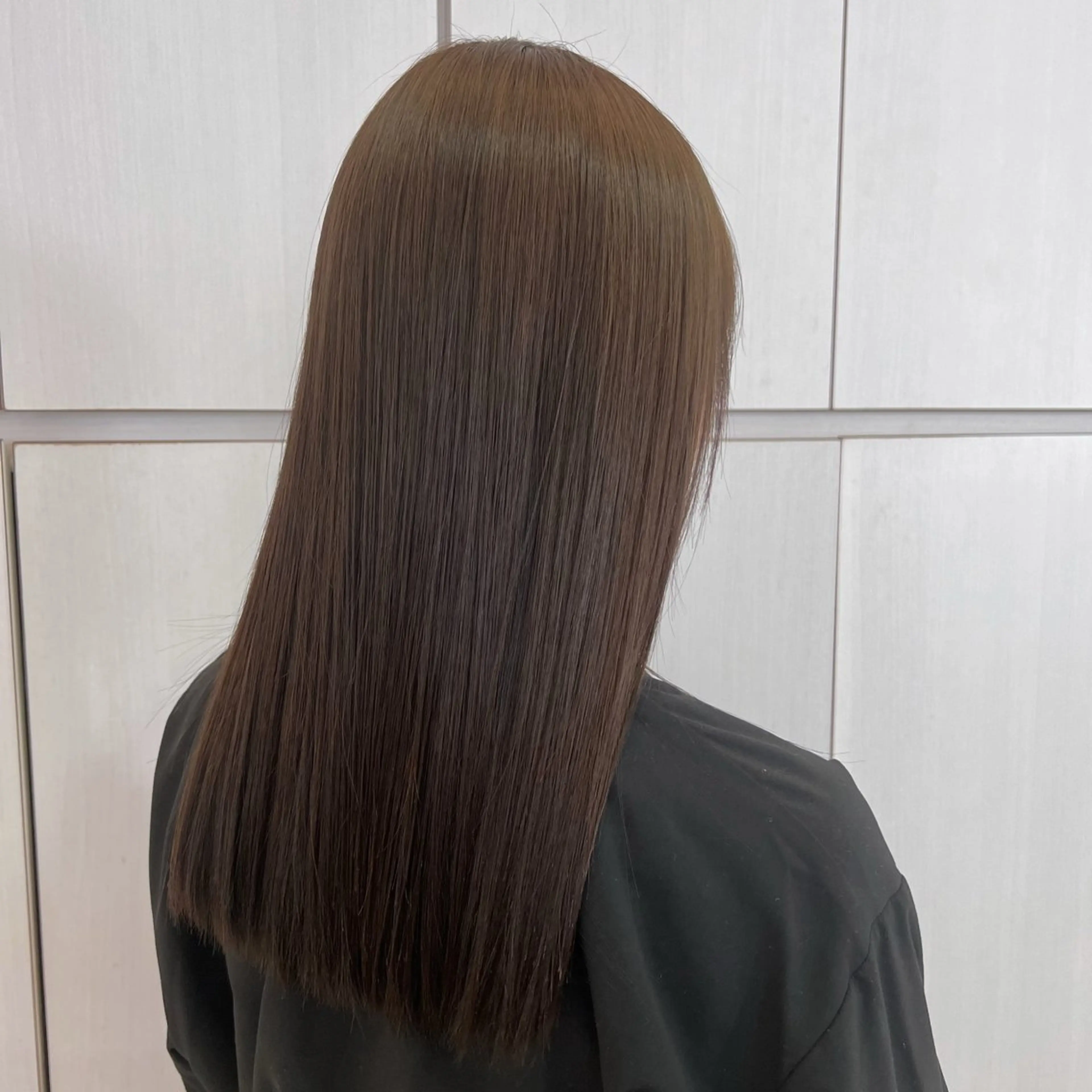 ミディアム カラー ヘアカラー トリートメント 🌹艶カラー🌹 大林未侑のヘアスタイル