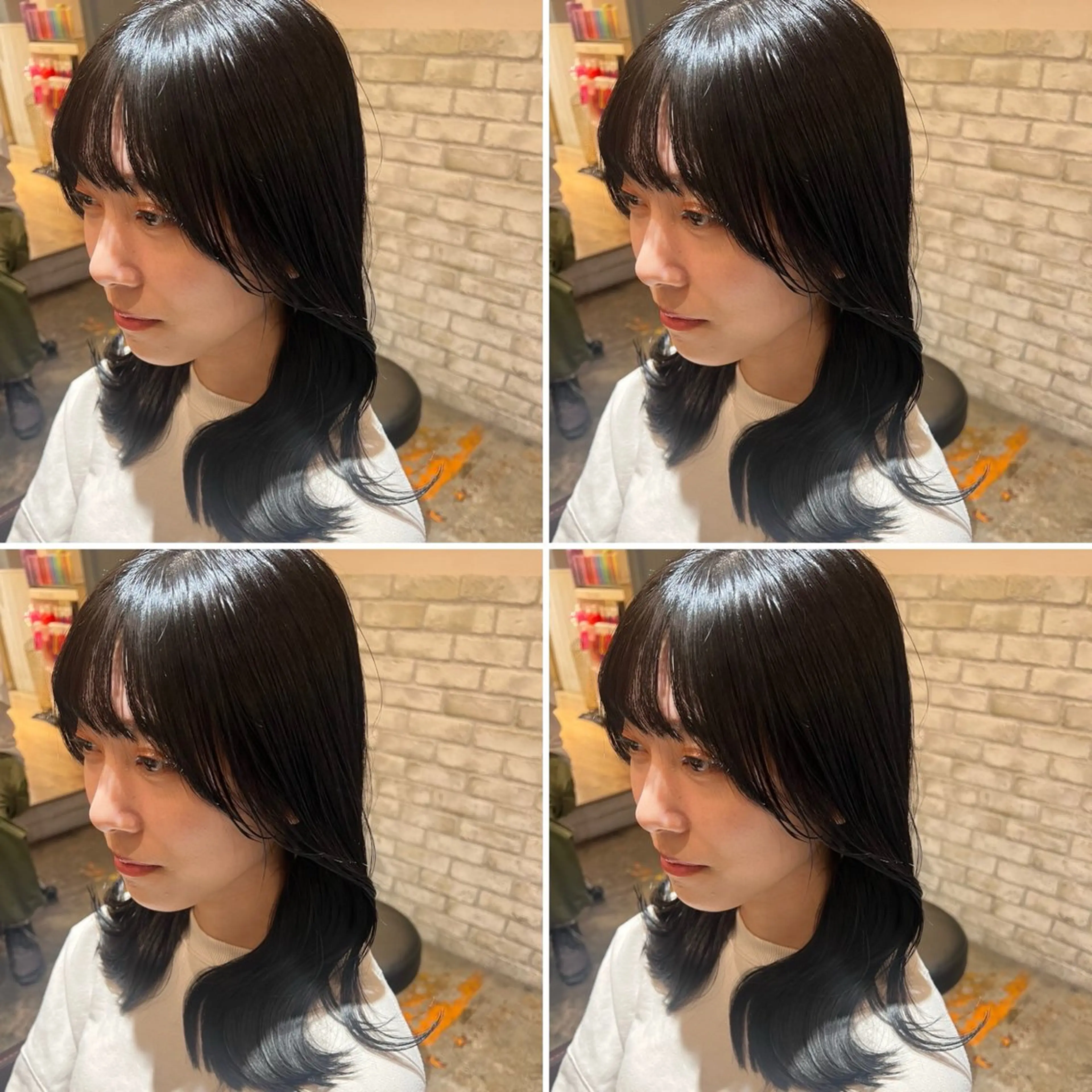 ロング カラー カット ヘアカラー トリートメント ヘアセット 髪質改善・韓国ヘア特 化💎店長望月のヘアスタイル