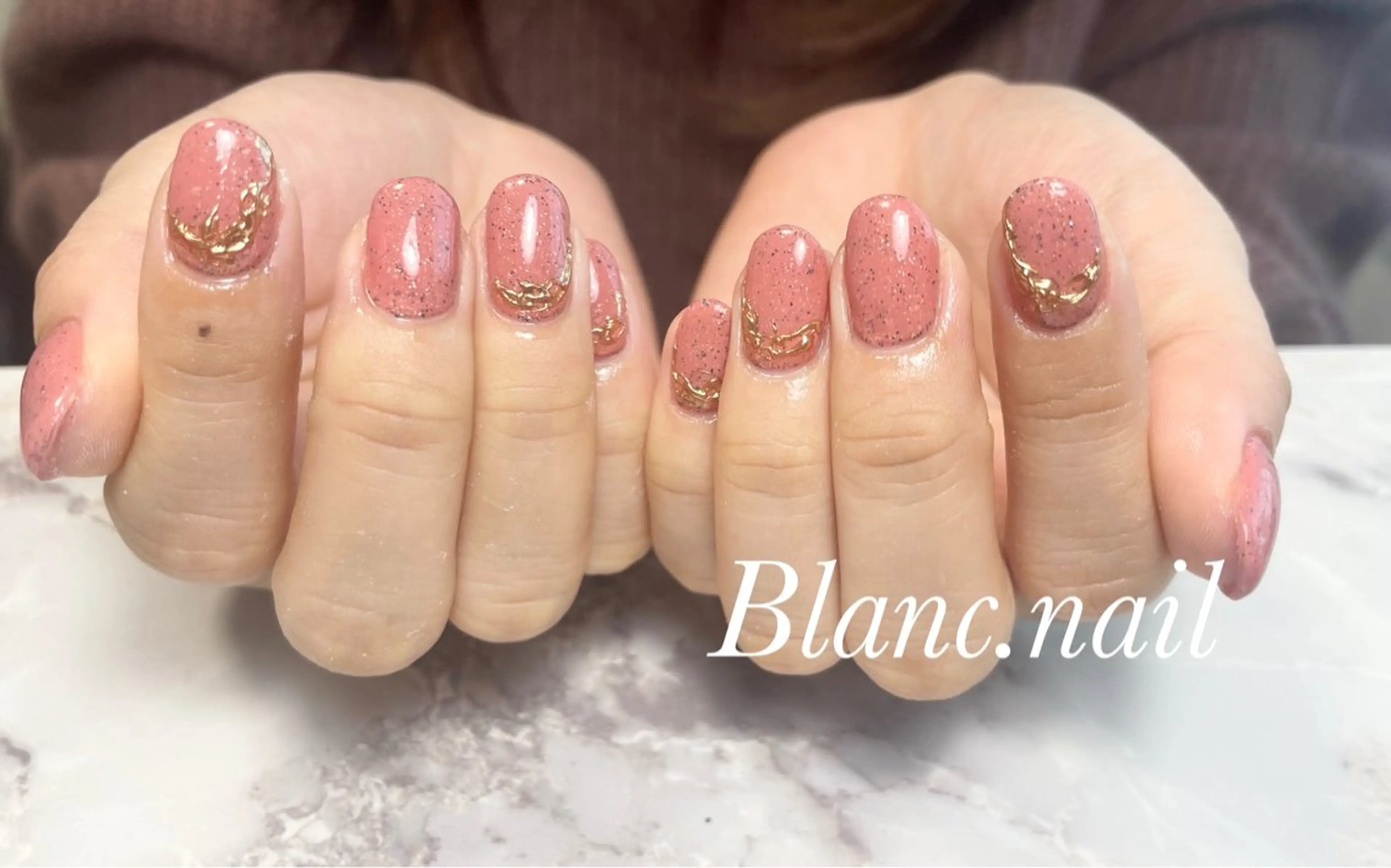 ネイル ジェルネイル マグネットネイル ミラーネイル ニュアンスネイル パラジェル ハンドネイル BLANCEnail所属・BLANCnail yuuのネイルデザイン