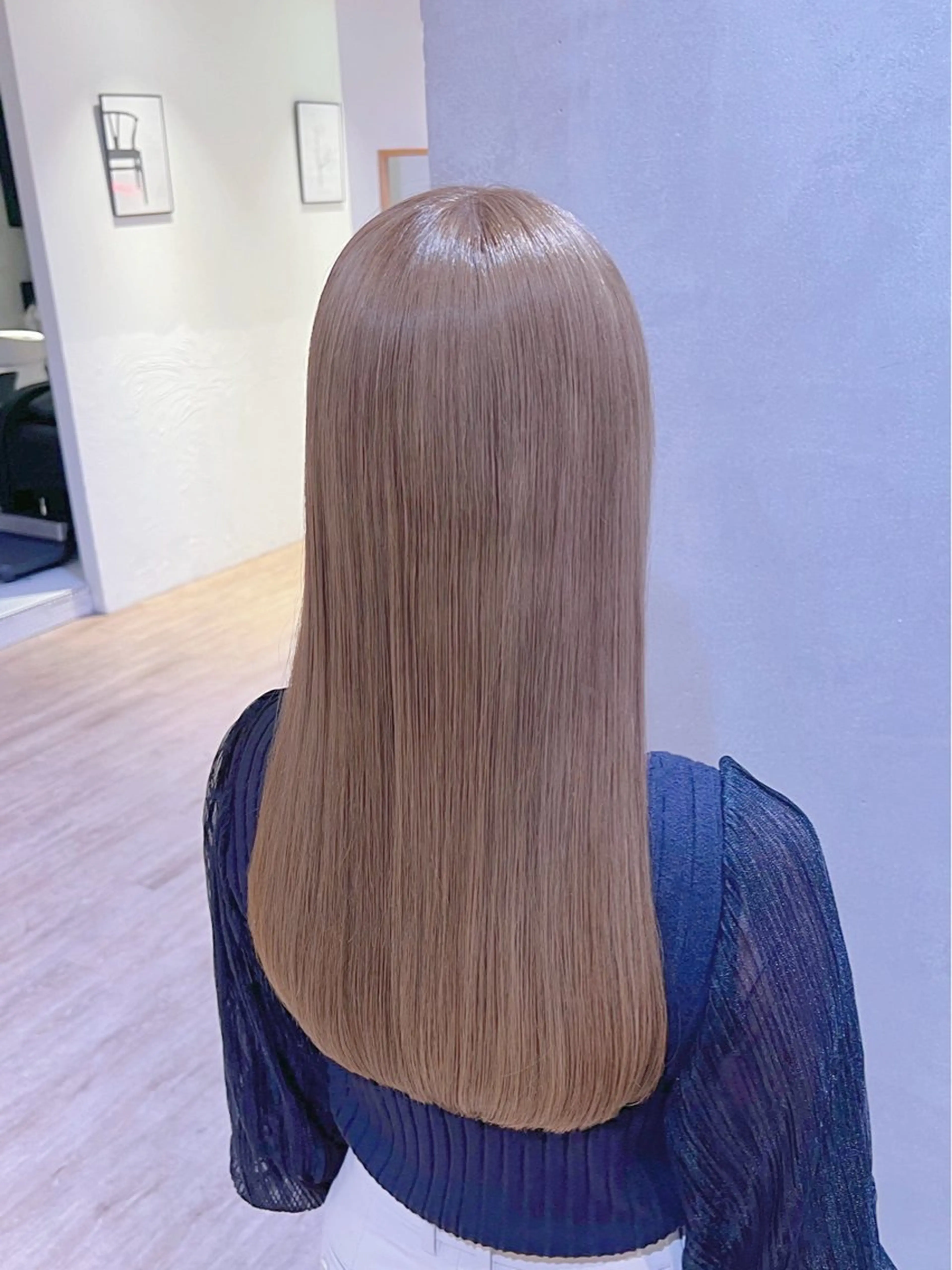 カラー Say.石川葵 ショートボブ前髪のヘアスタイル