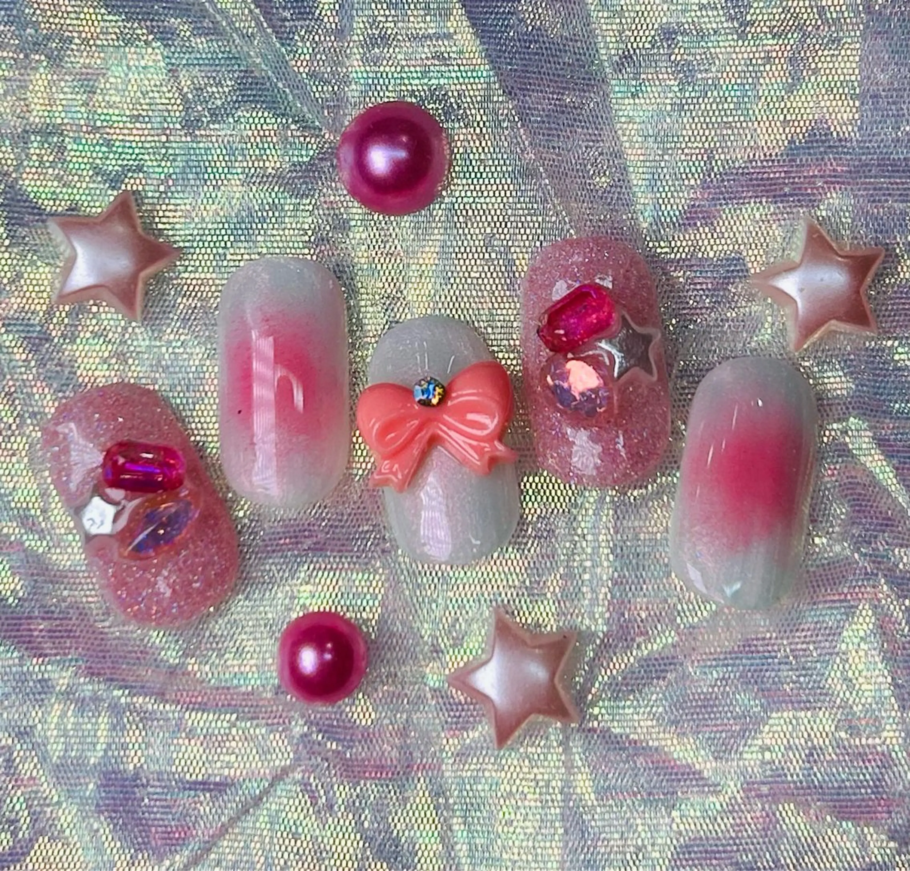 ネイル 🦄 💜のネイルデザイン