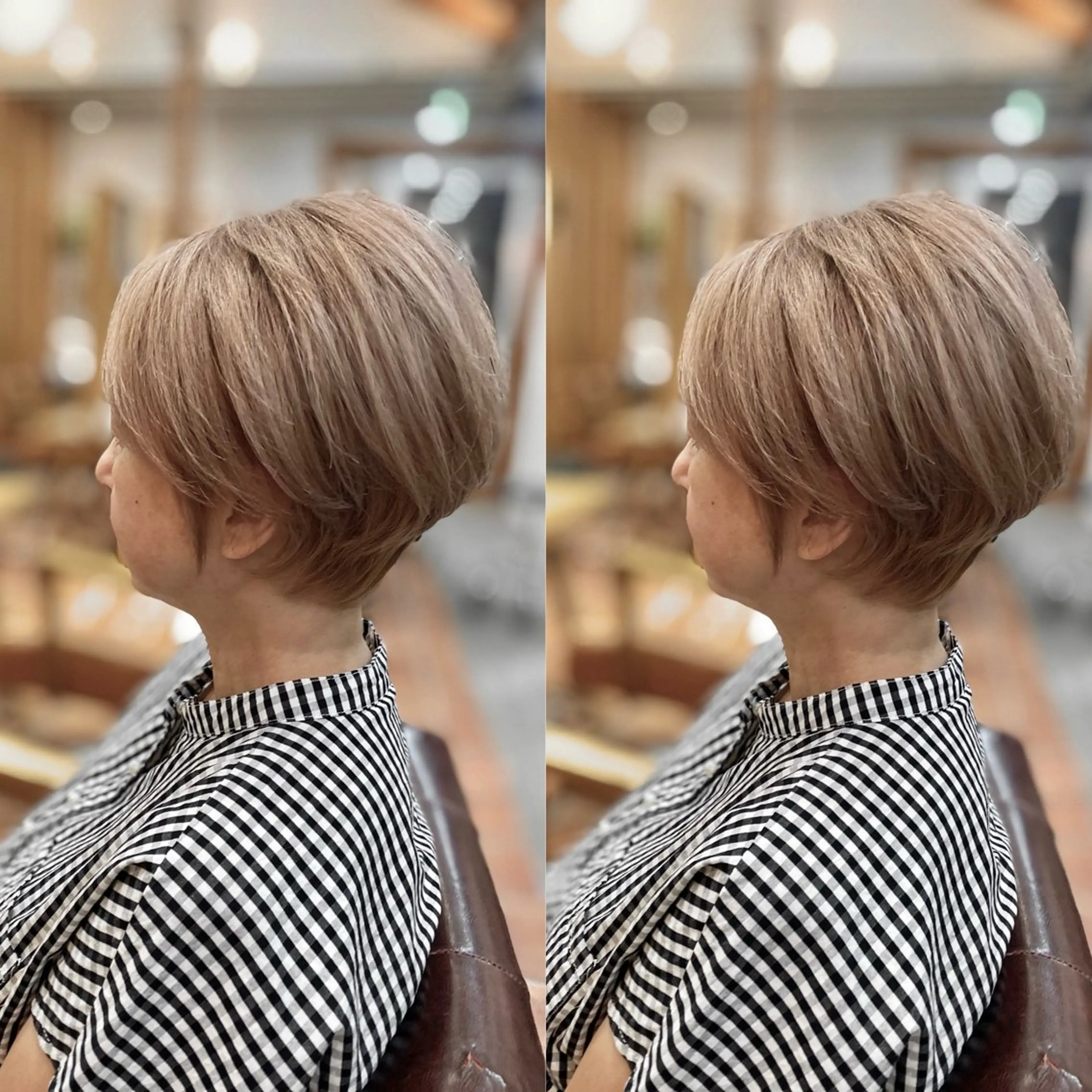 ショート カラー カット ヘアカラー 木村丈晴✂️ご来店 お待ちしてます😊のヘアスタイル