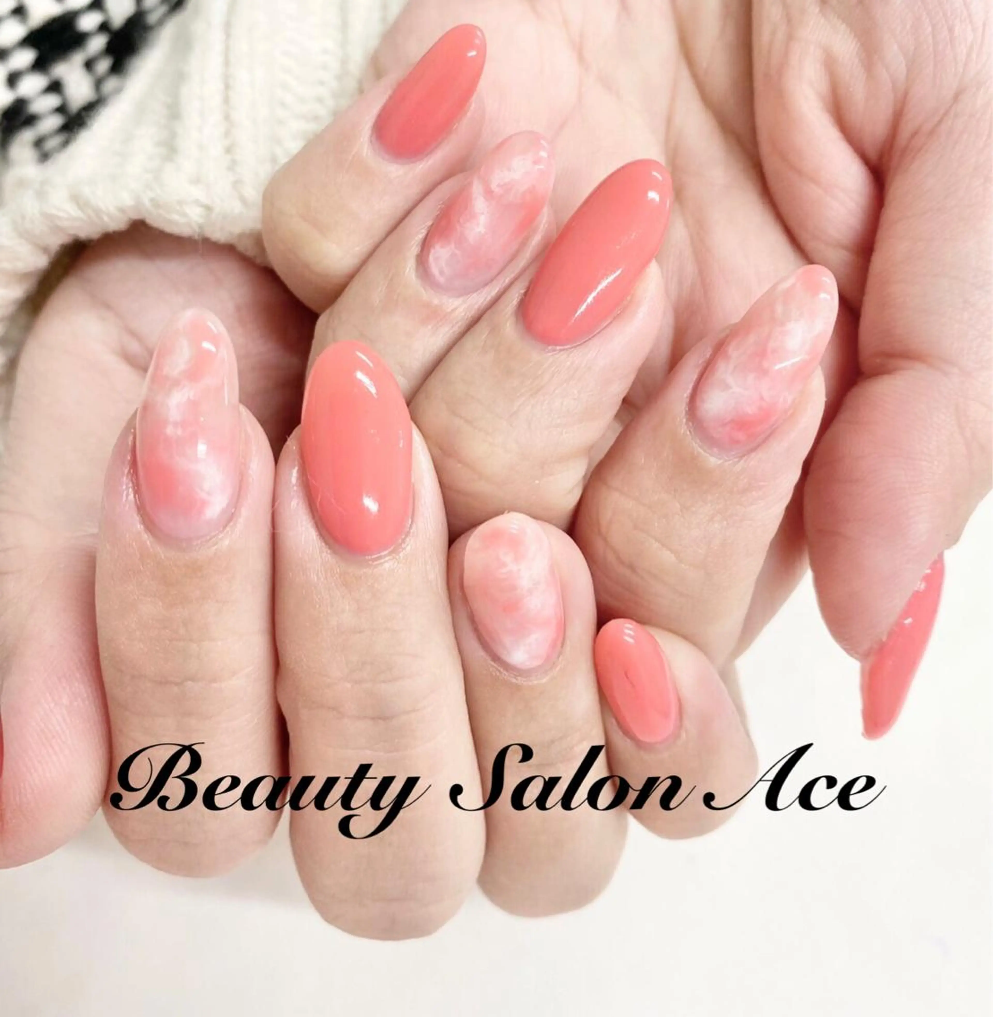 ネイル アートネイル 長さ出し ジェルネイル メンズネイル スカルプネイル ハンドネイル ハンドケア Beauty Salon Ace(ネイルサロン エース)所属・池袋フィルイン Ace♡長さだしのネイルデザイン