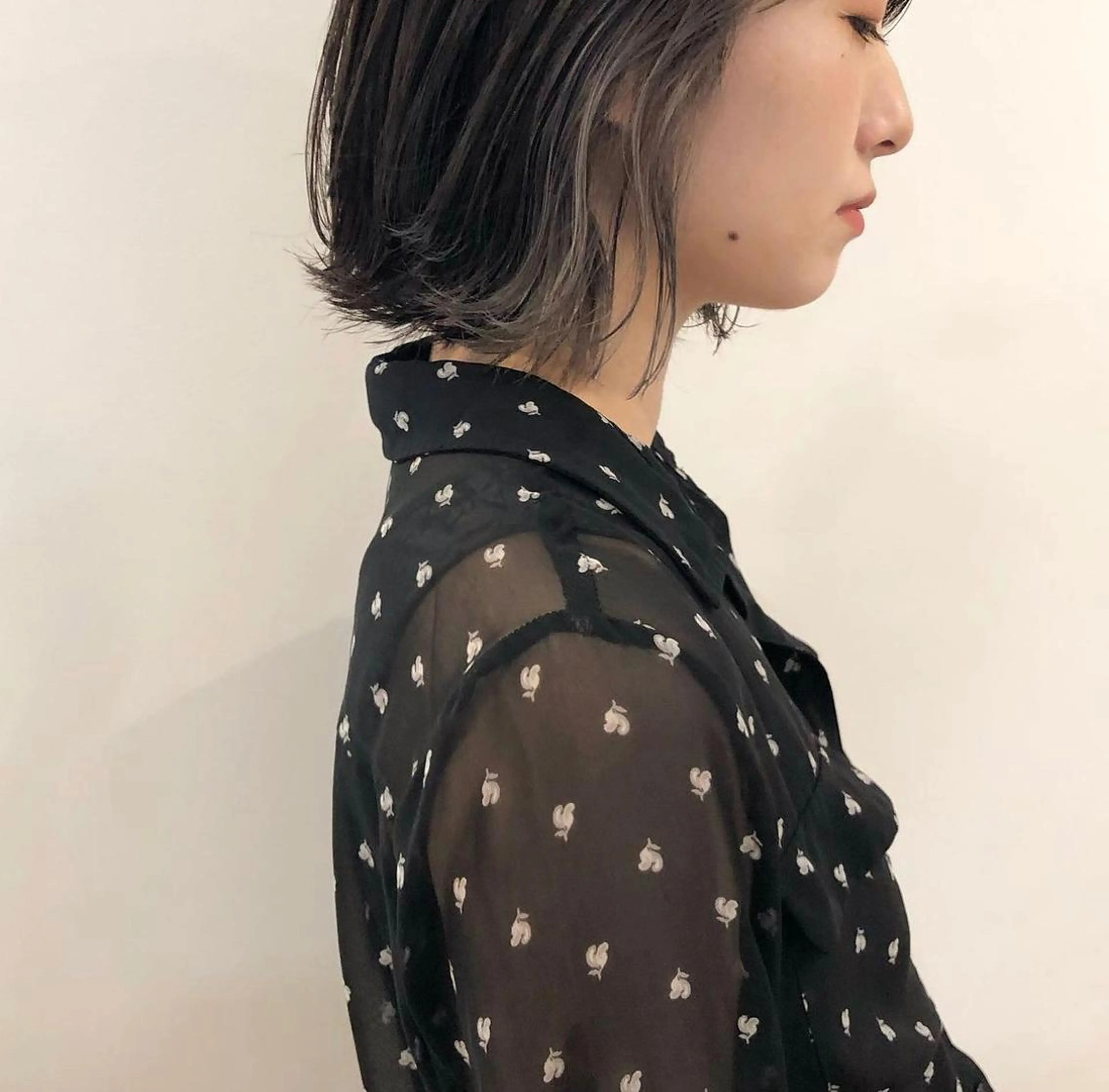 ミディアム カラー kakeru ショート、ボブパーマのヘアスタイル