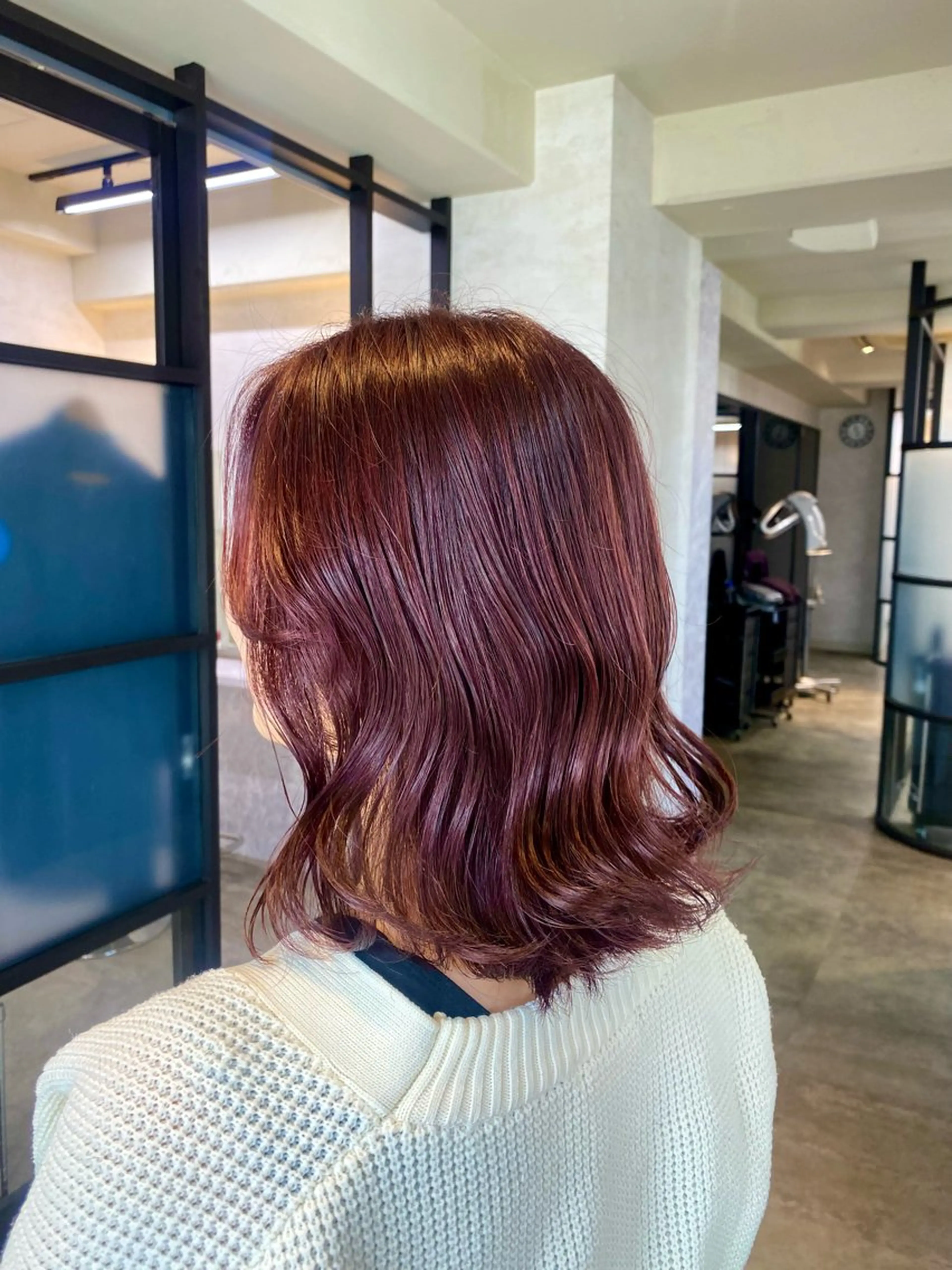 ミディアム カラー ヘアカラー 🍓小野 紗由美🍓のヘアスタイル