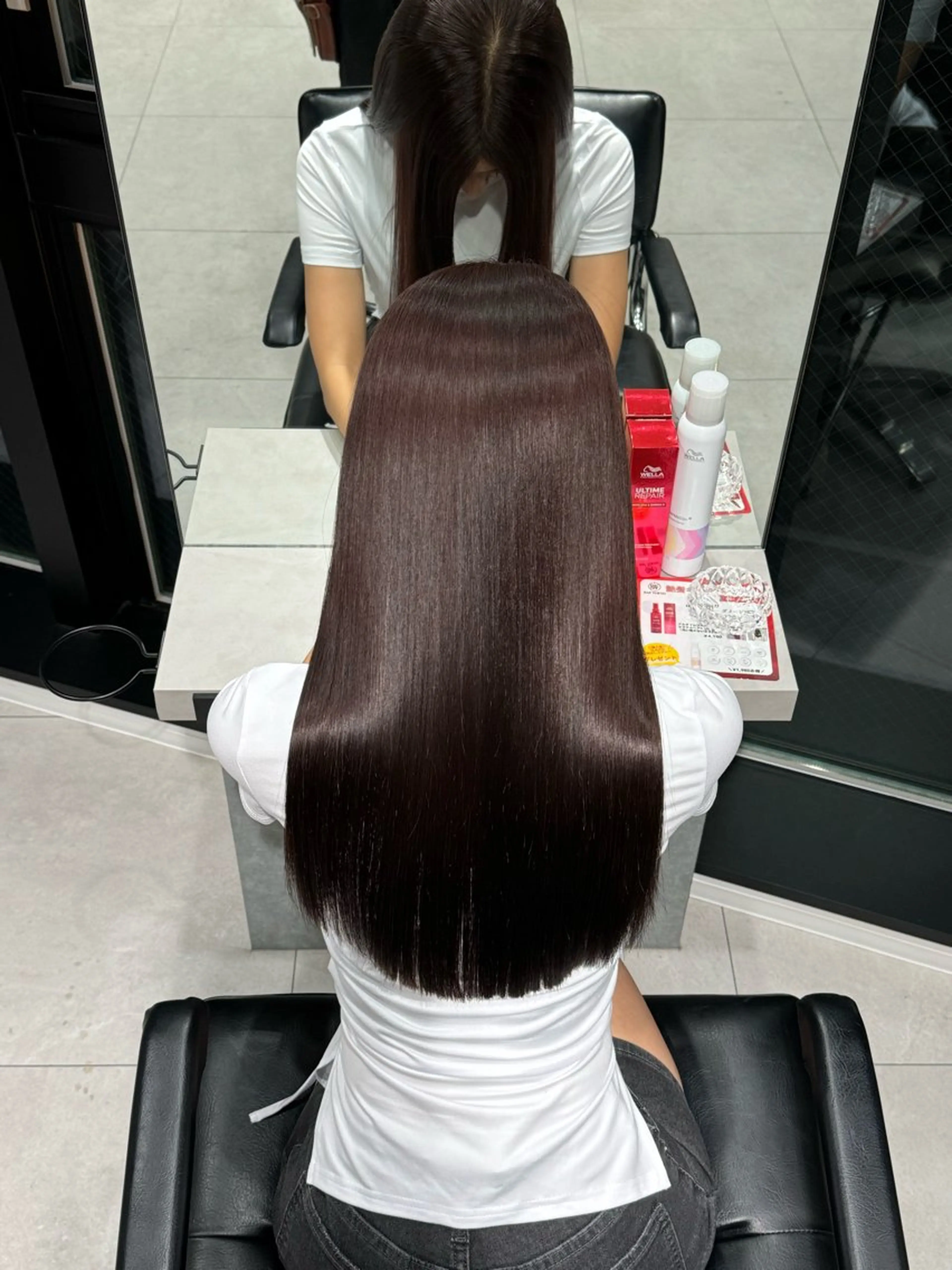 ロング カラー RAF TOKYO 薬院店所属・福岡／艶髪カラー/ 髪質改善/SAEのヘアスタイル