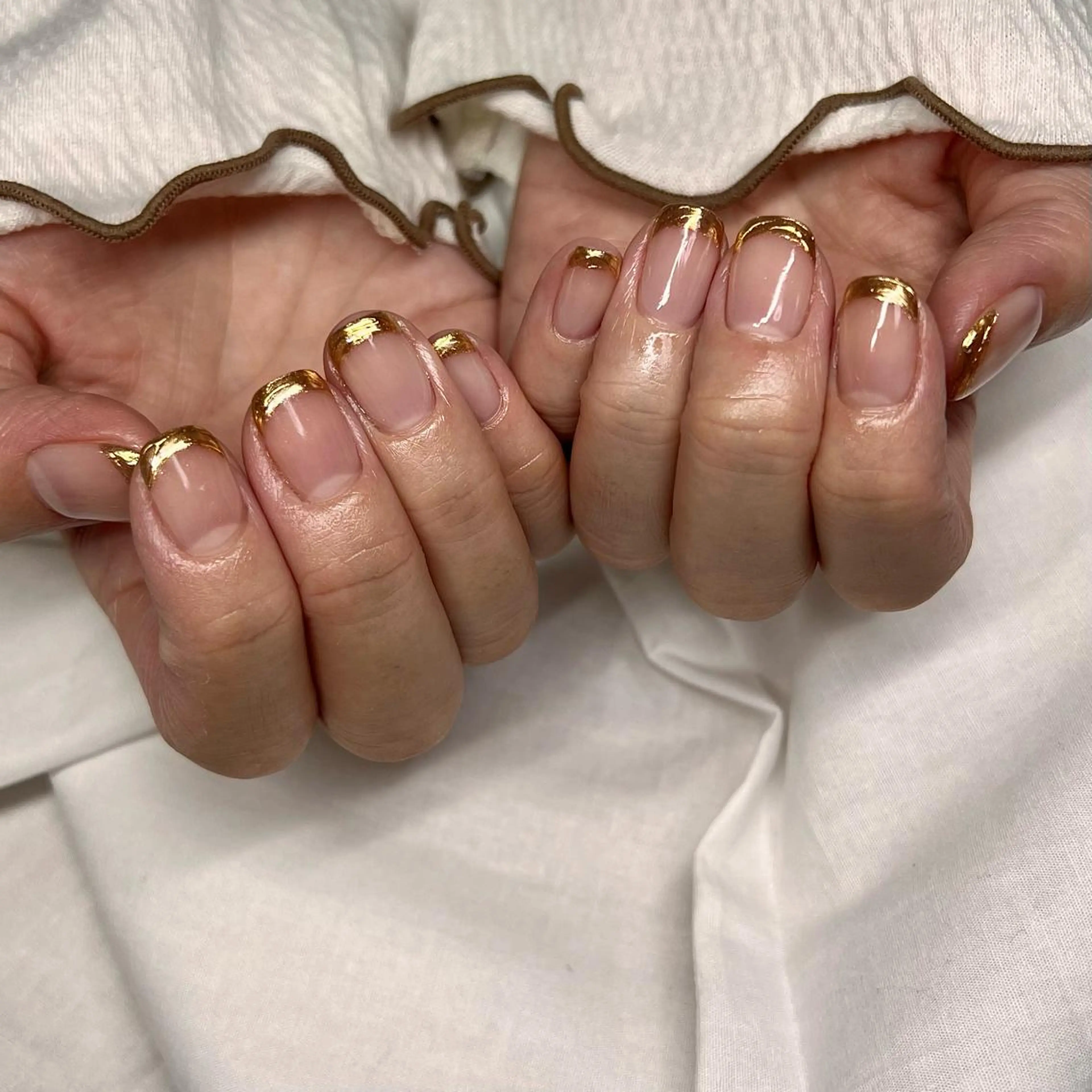 ミディアム ネイル マツエク・マツパ ハンドネイル REVIA_nail maiのネイルデザイン