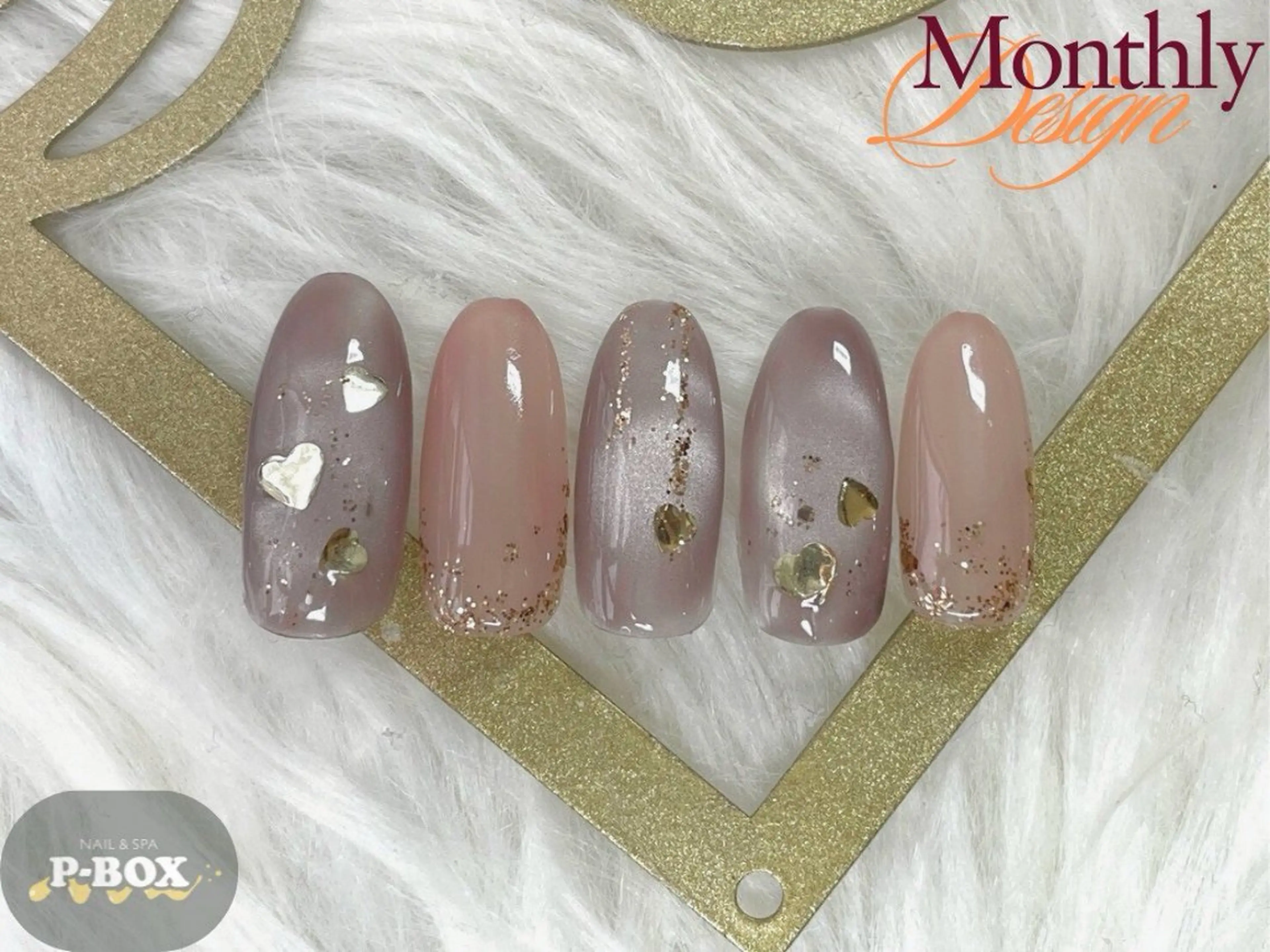 ネイル NAIL&SPA P-BOX南浦和所属・P-BOX MIOのネイルデザイン