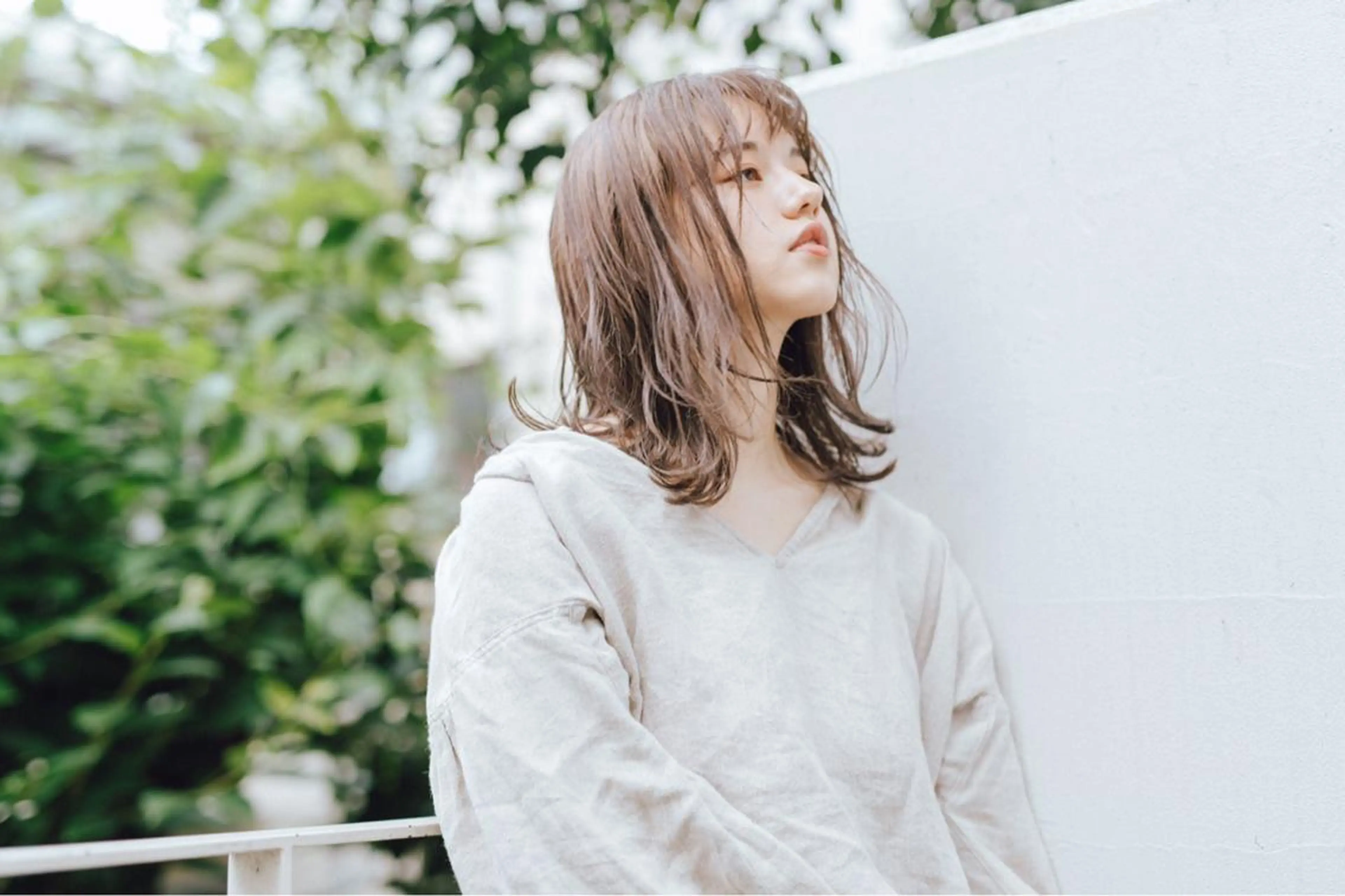 ミディアム 田添 幹宜のヘアスタイル