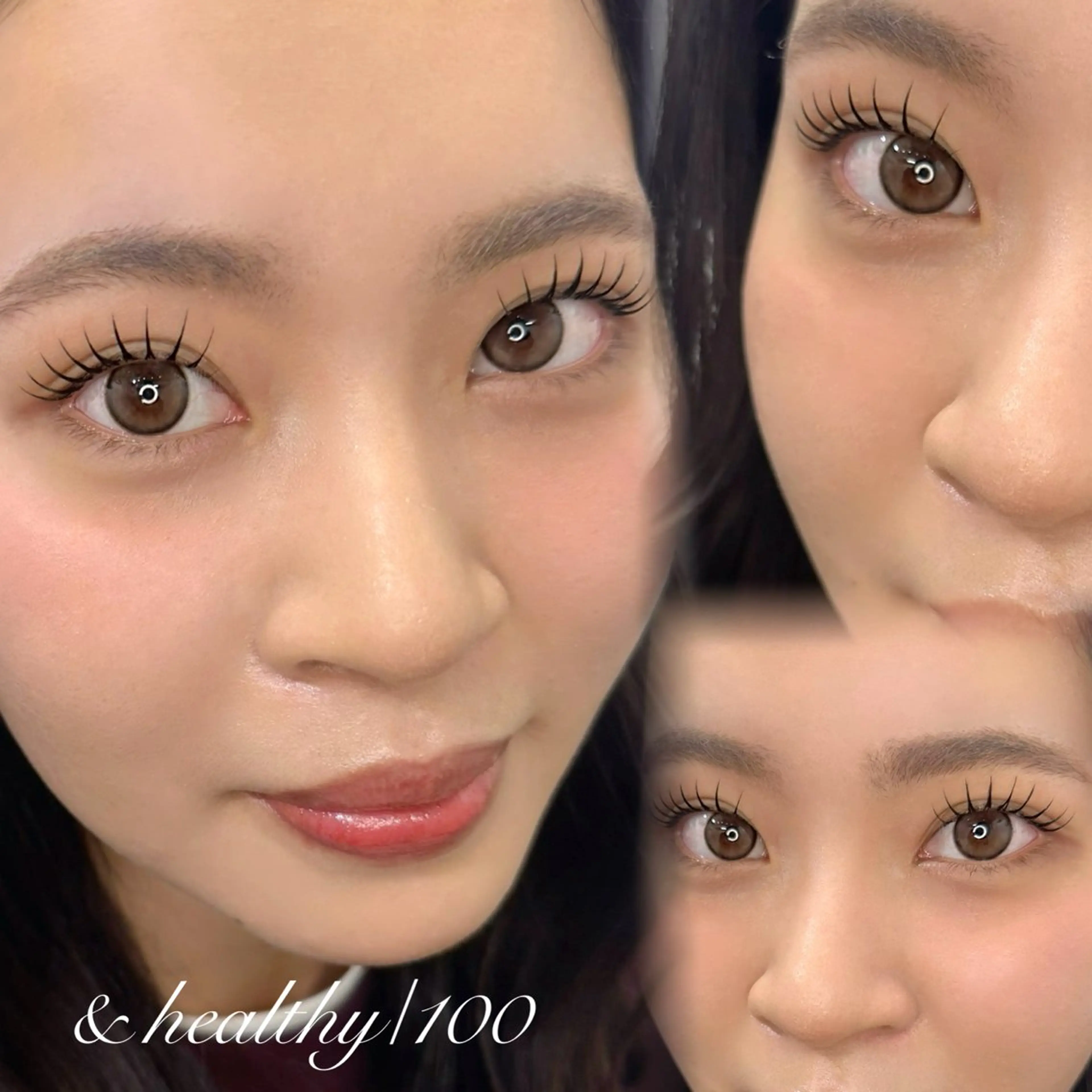 《& healthy》まつエク​〜​120本×まつパの写真