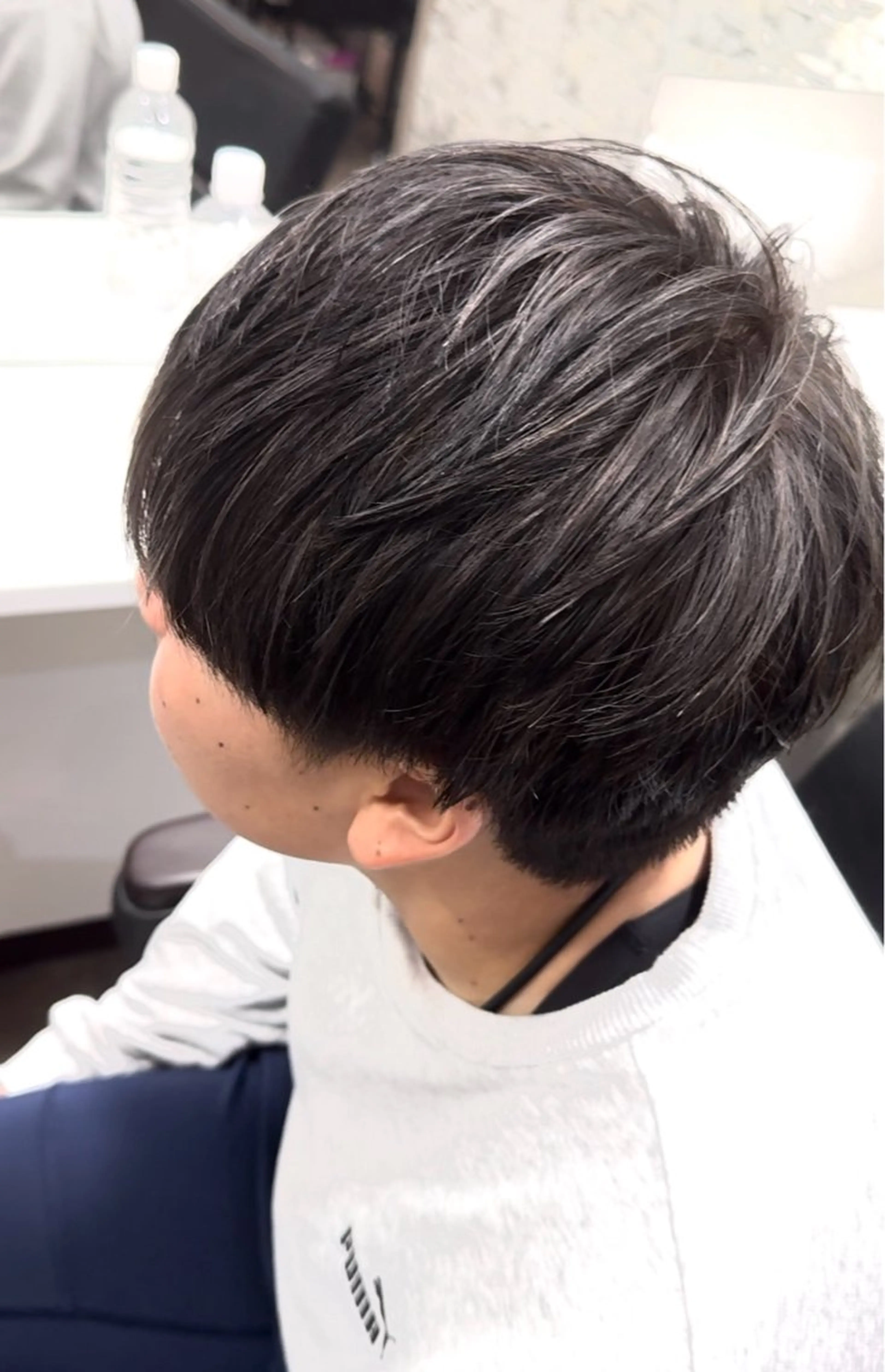カラー ハイライトカラー シルバー ヘアカラー BEEST所属・ate 【暖色/ハイトーン】のヘアスタイル
