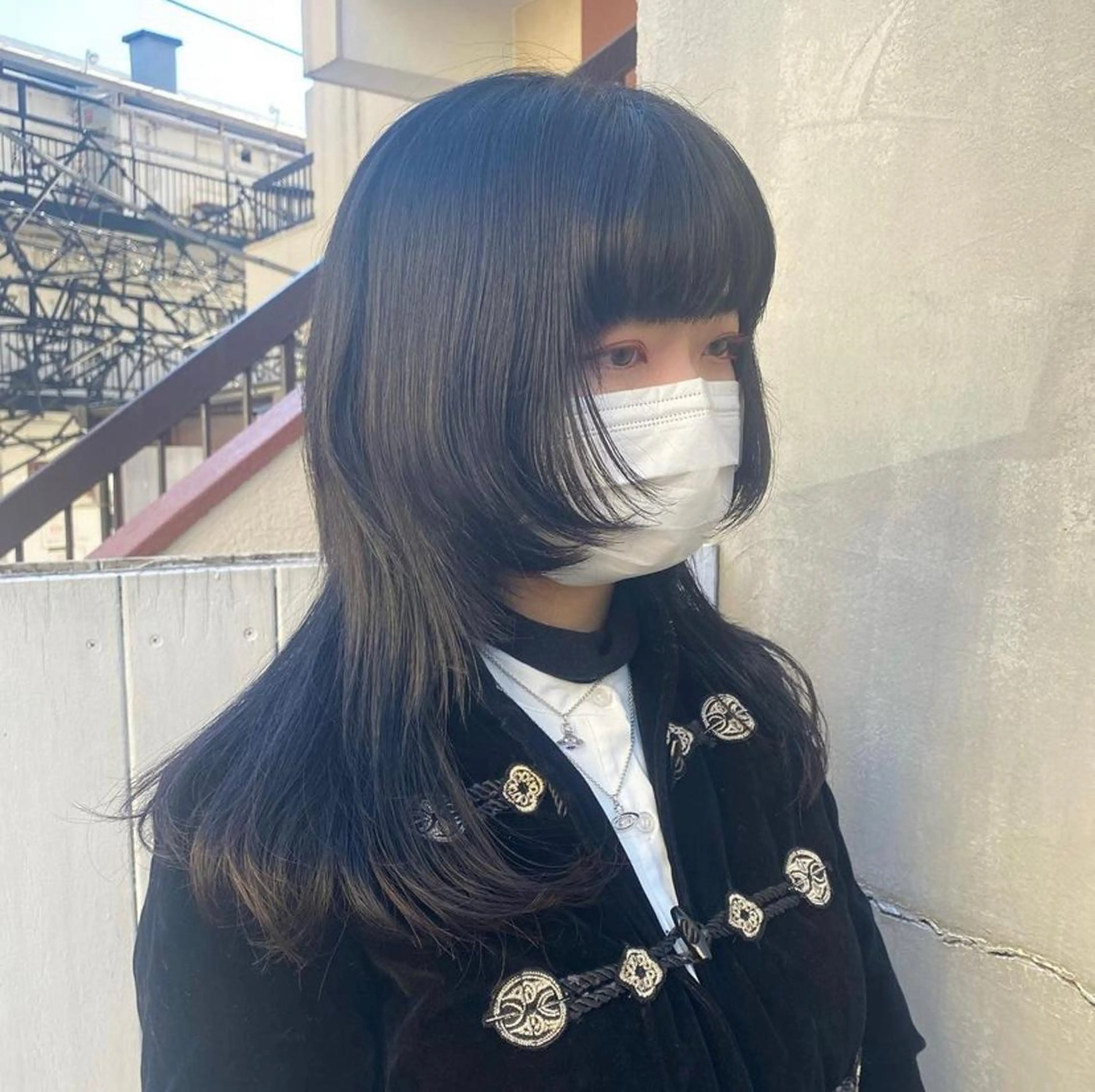 セミロング 髪質改善/ヘアケア coiiはしもとはなのヘアスタイル