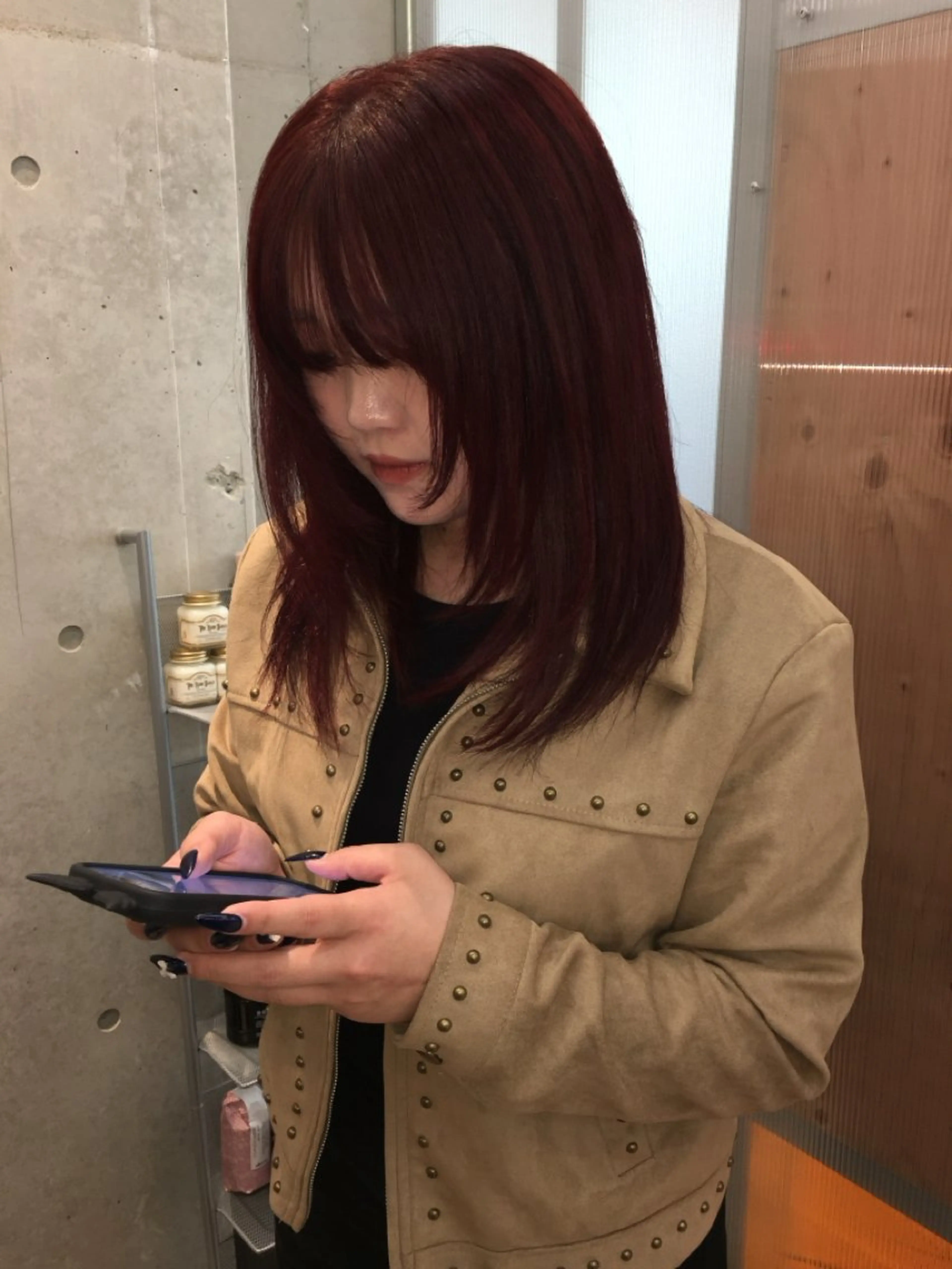 ミディアム ヘアカラー KAAI ㅤのヘアスタイル