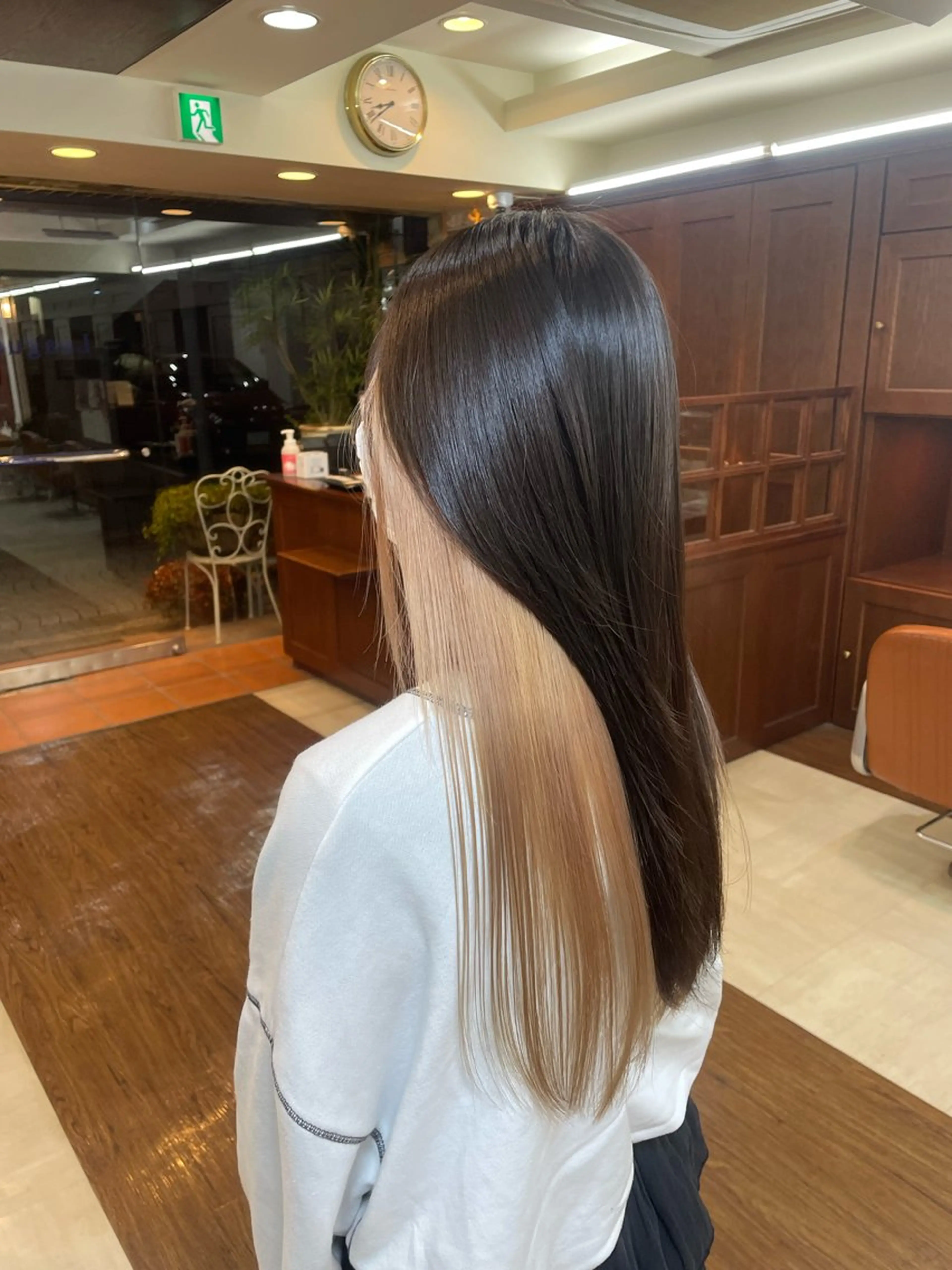 ロング カラー カット ヘアカラー 縮毛矯正 トリートメント "天使の輪"量産👑 溝の口/佐藤那都のヘアスタイル