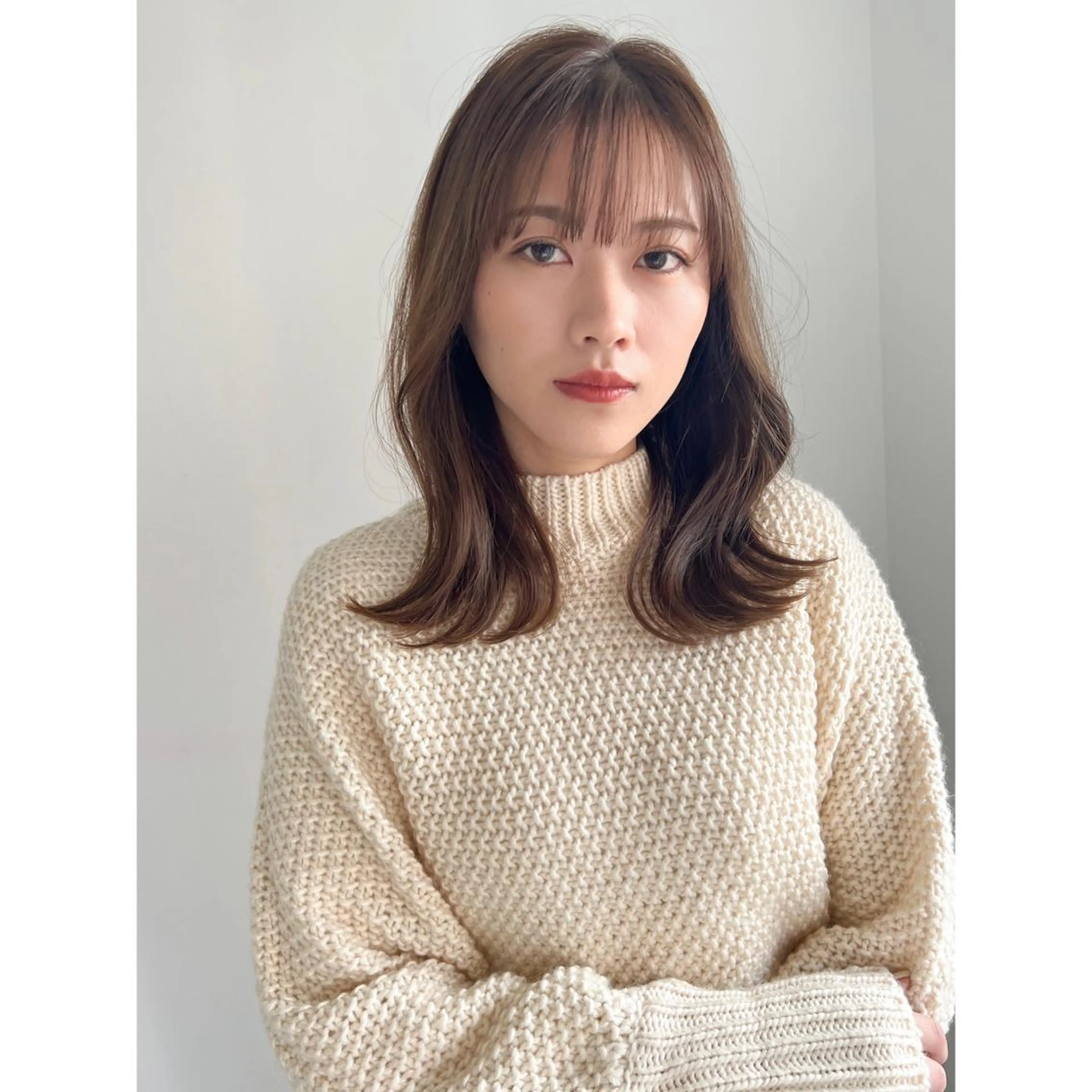 セミロング 外ハネヘア ✨髪のお医者さん✨ イナガキハヤトのヘアスタイル