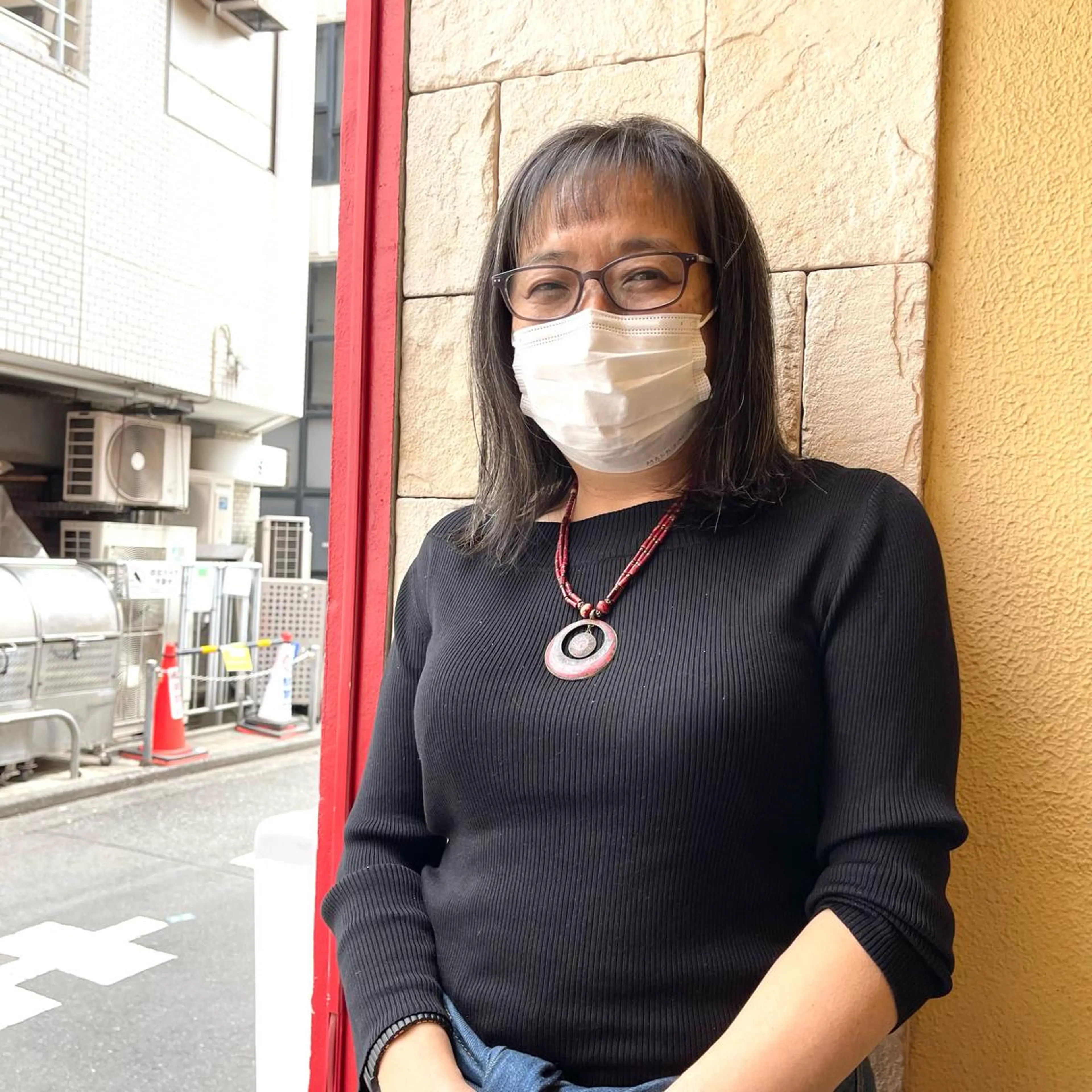 セミロング EMANONシェアサロン吉祥寺東急裏店所属・黒崎 勝巳のヘアスタイル