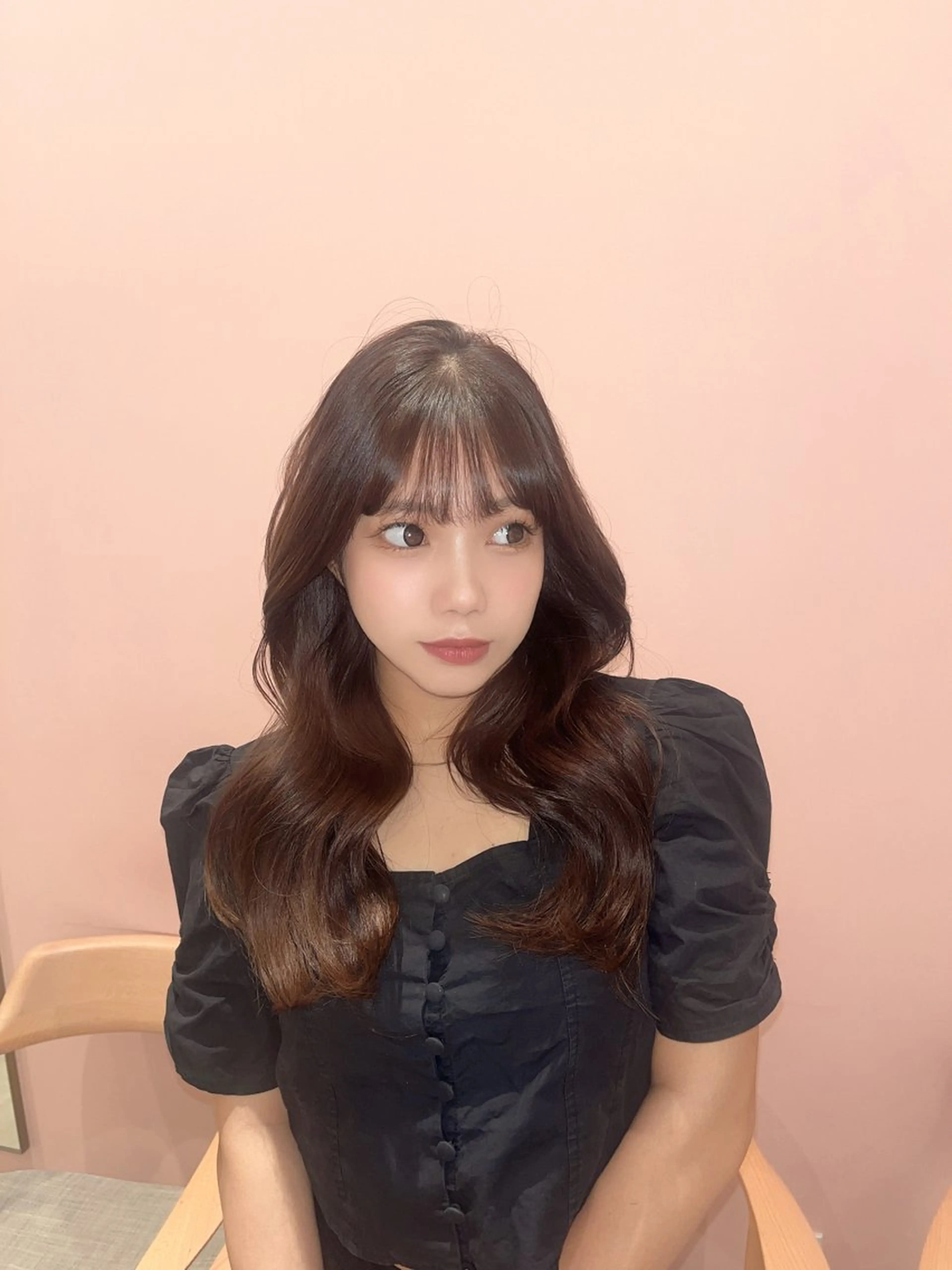 ロング 韓国風カラー くびれヘア 顔周りカット 韓国風ヘア レイヤーカット 🍁艶カラー／ レイヤー🍁/和也のヘアスタイル