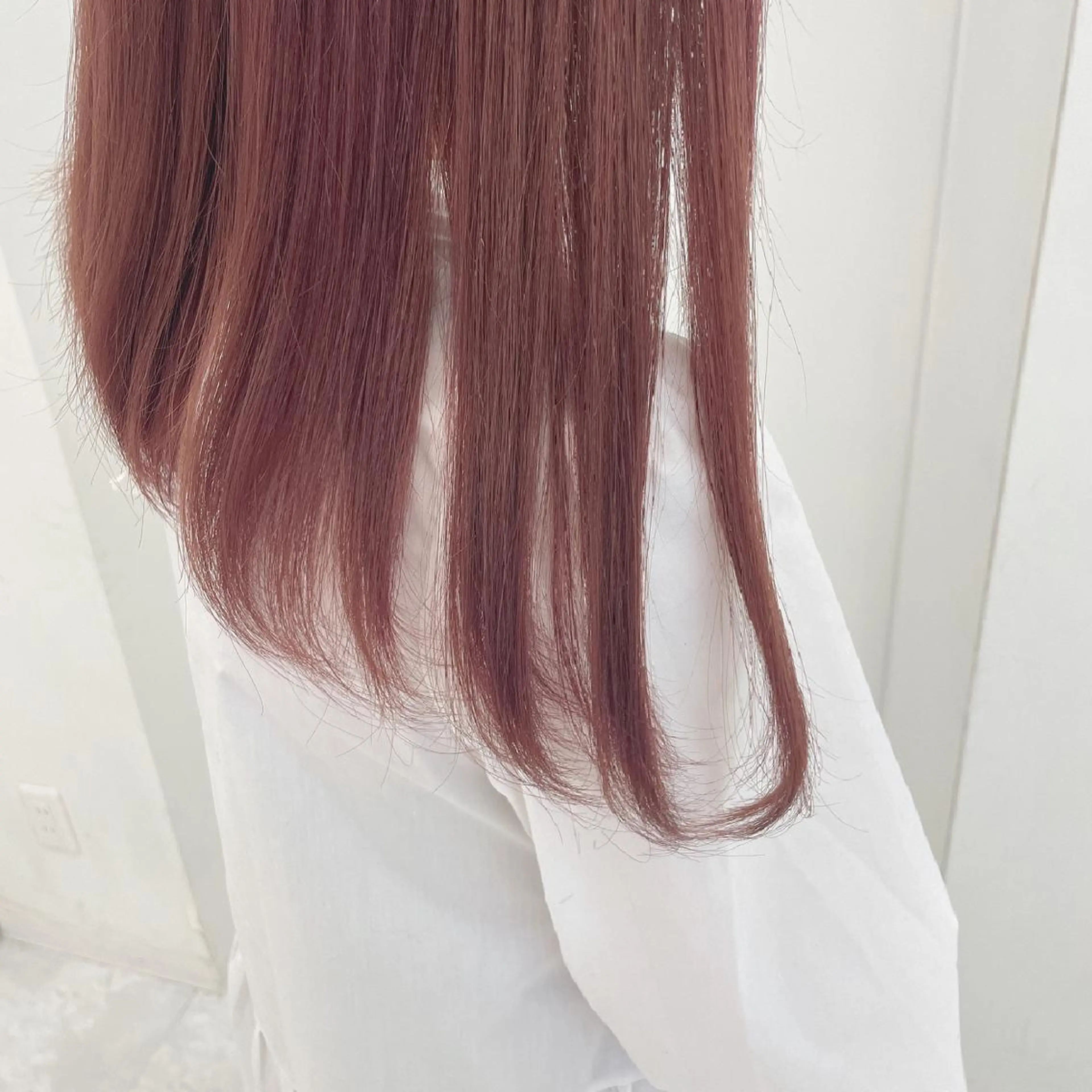 セミロング カラー ヘアカラー 💗🤍透明感カラー 🤍💗kanonのヘアスタイル